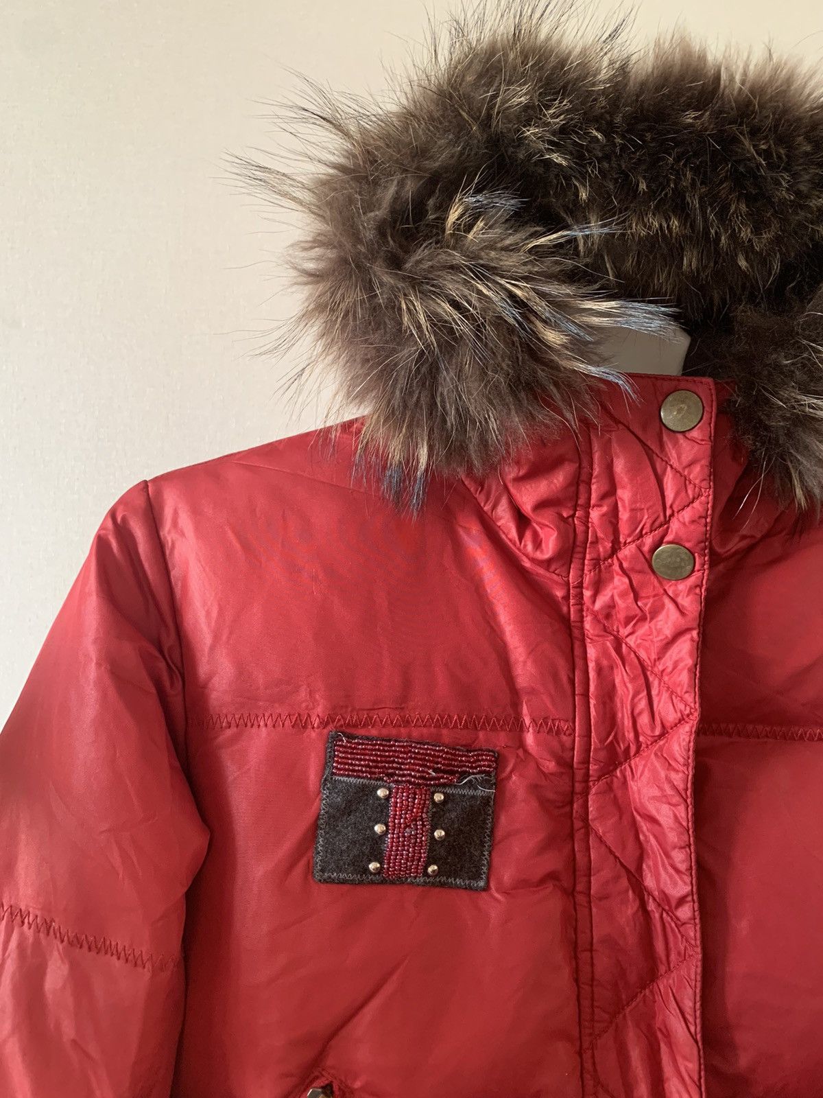 Toy G PINKO Y2K Reversible Fur Down Bomber Jacket LGB Vibe