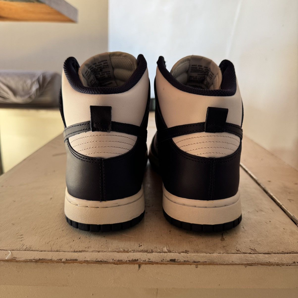 Nike Nike Dunk Hi Midnight Navy ‘Villanova’ Size US 9.5 / EU 42-43 - 5 Thumbnail