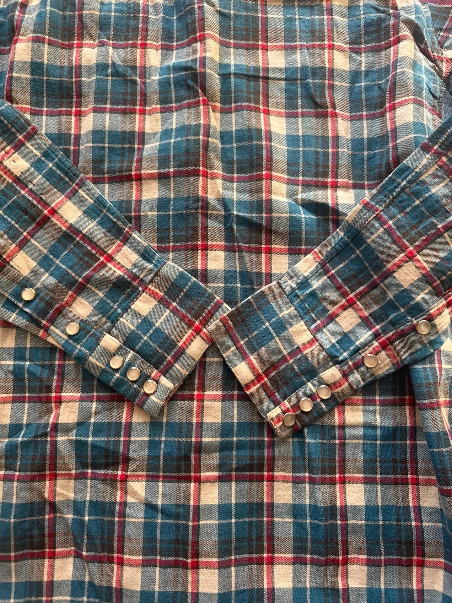 RRL Ralph Lauren rrl Check Patch Distressed Work Shirt India M Size US M / EU 48-50 / 2 - 6 Thumbnail