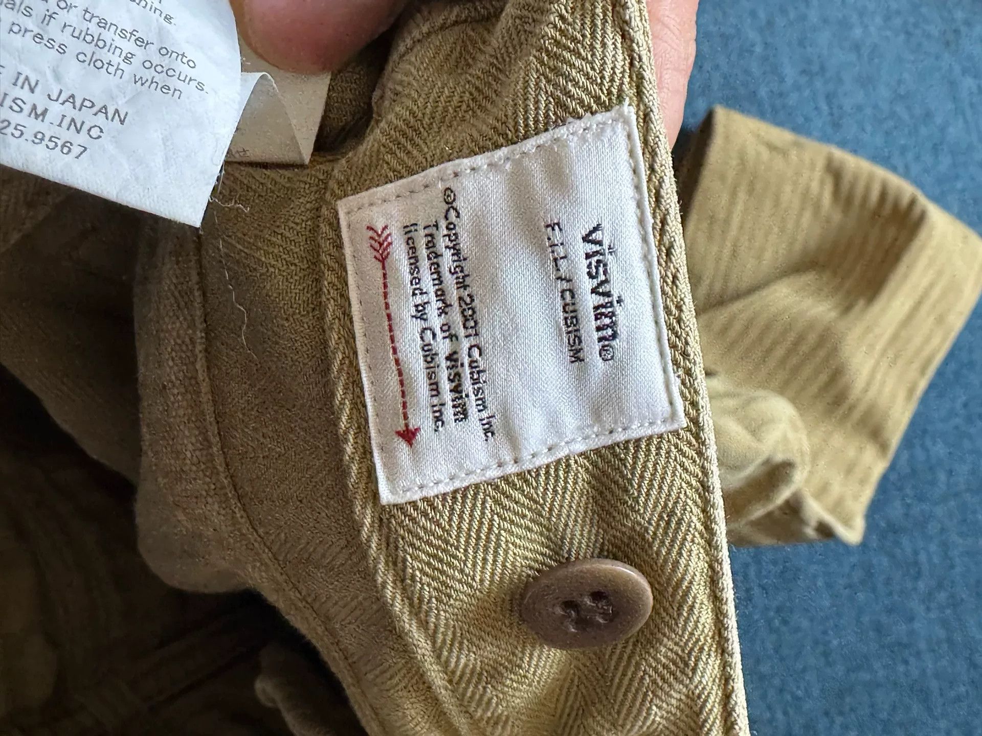 Visvim visvim 18AW Herringbone Cargo Pants Size US 38 / EU 54 - 5 Thumbnail