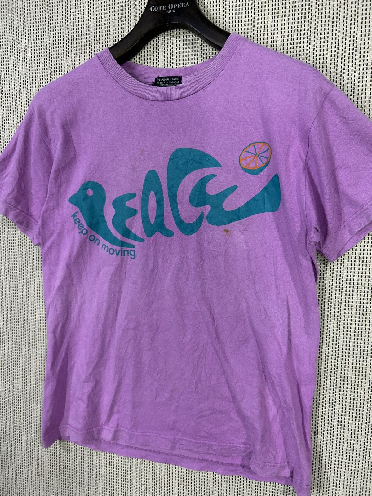 Final Home Vintage issey miyake final home peace tshirt Size US S / EU 44-46 / 1 - 2 Thumbnail