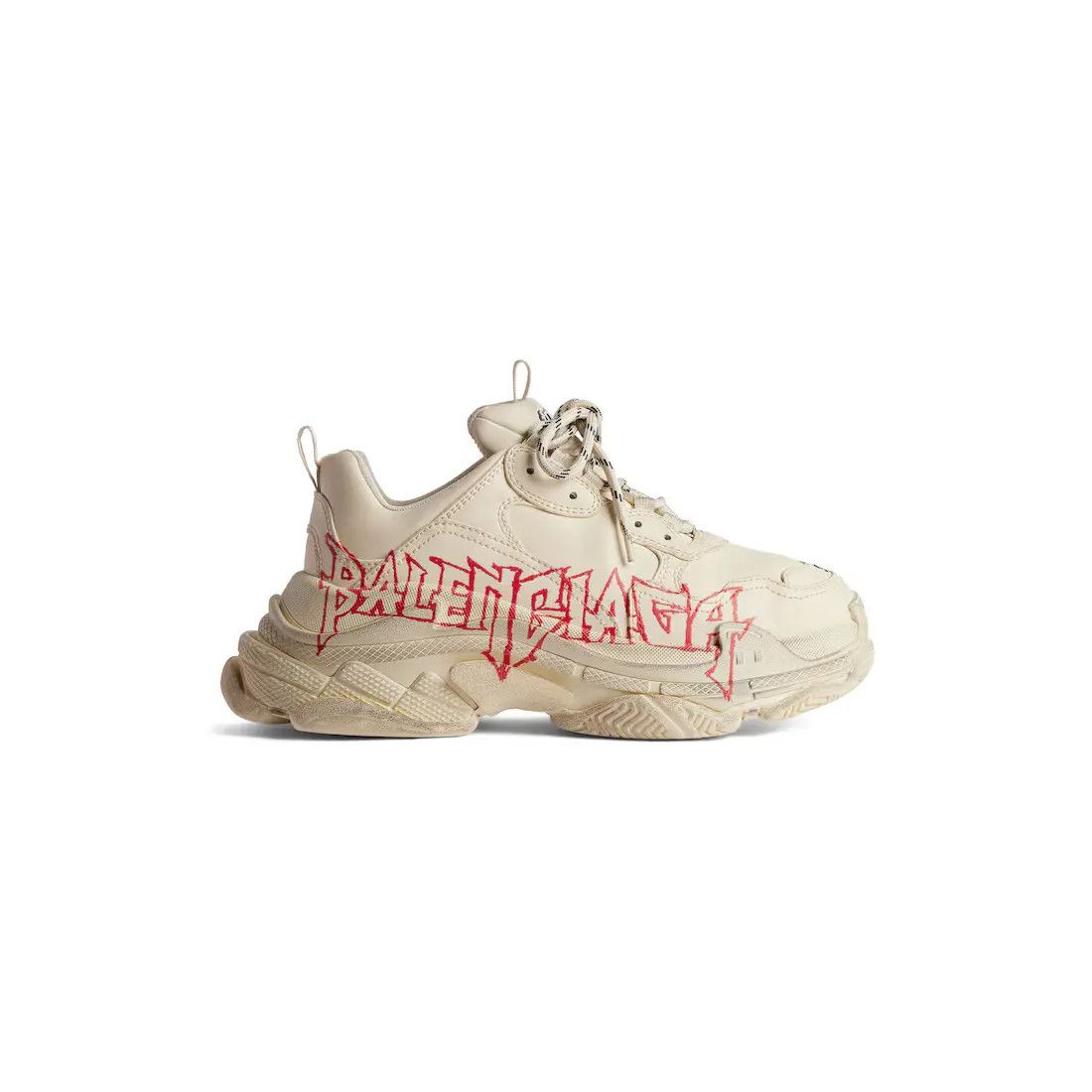 Balenciaga o1srvl11e0325 Triple S Sneakers DIY Metal in Multicolor Size US 14 / EU 47 - 1 Thumbnail