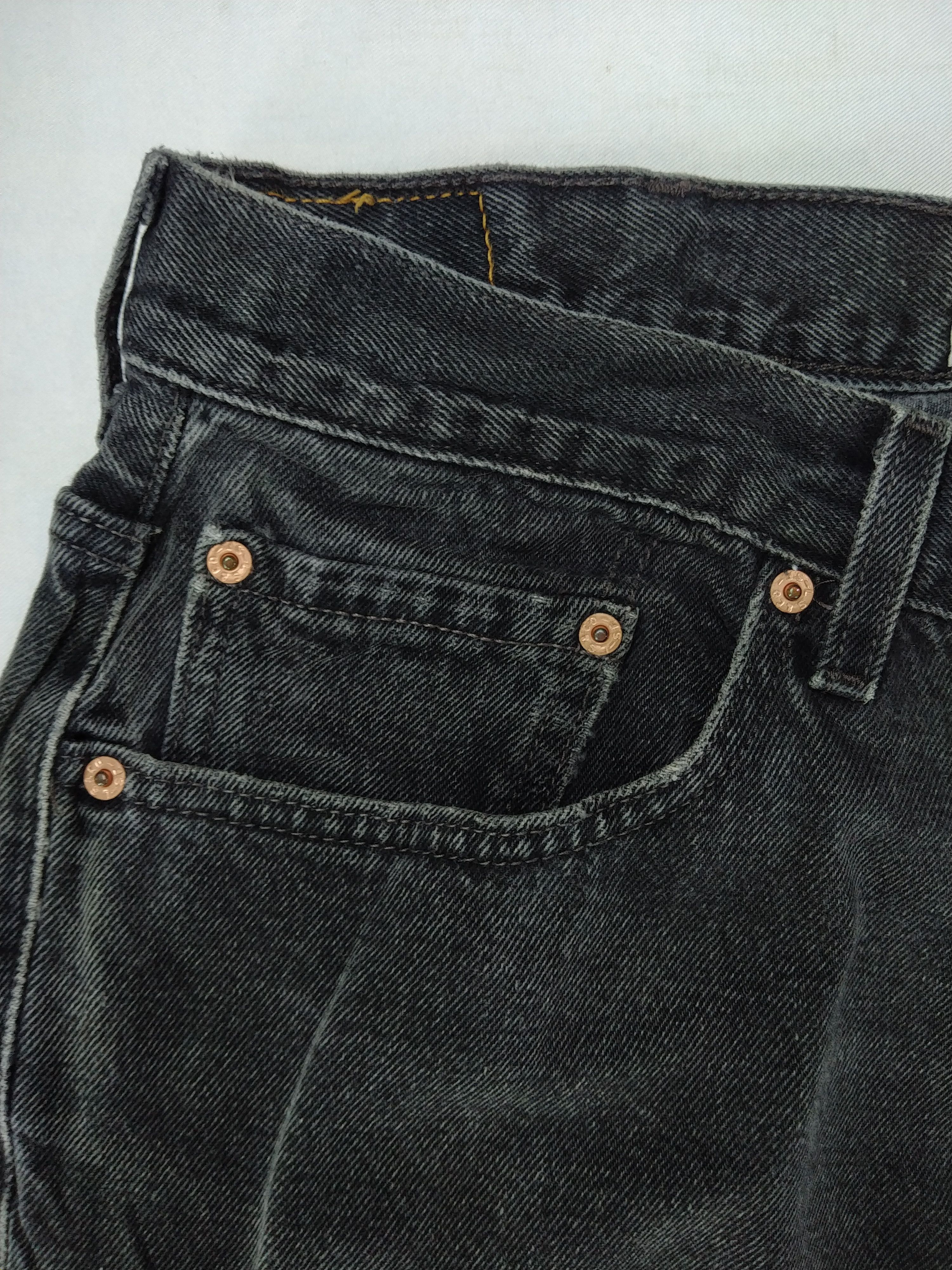 Japanese Brand Vintage Black Levi's 550 Relaxed Fit Denim 37x30.5 -JN112 Size US 37 - 9 Thumbnail