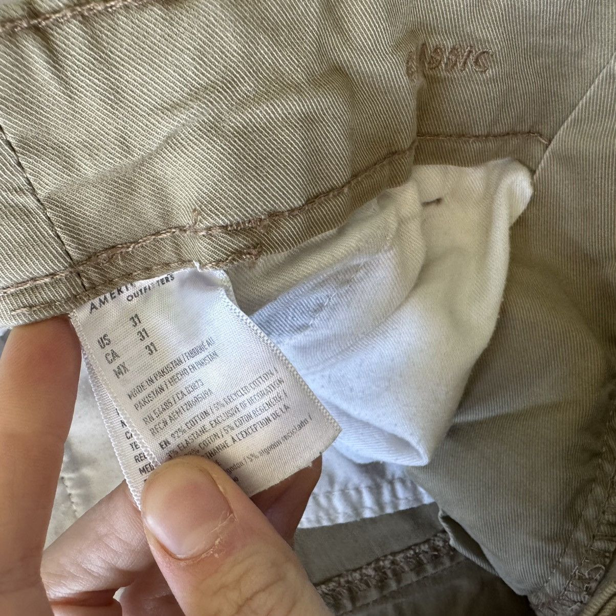 American Eagle Outfitters American Eagle Classic Flex Lived-In Khaki Shorts Size US 31 - 5 Thumbnail