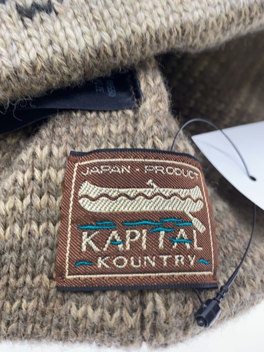 Kapital AW25 Polar Bear Wool Knit Beanie Size ONE SIZE - 3 Thumbnail