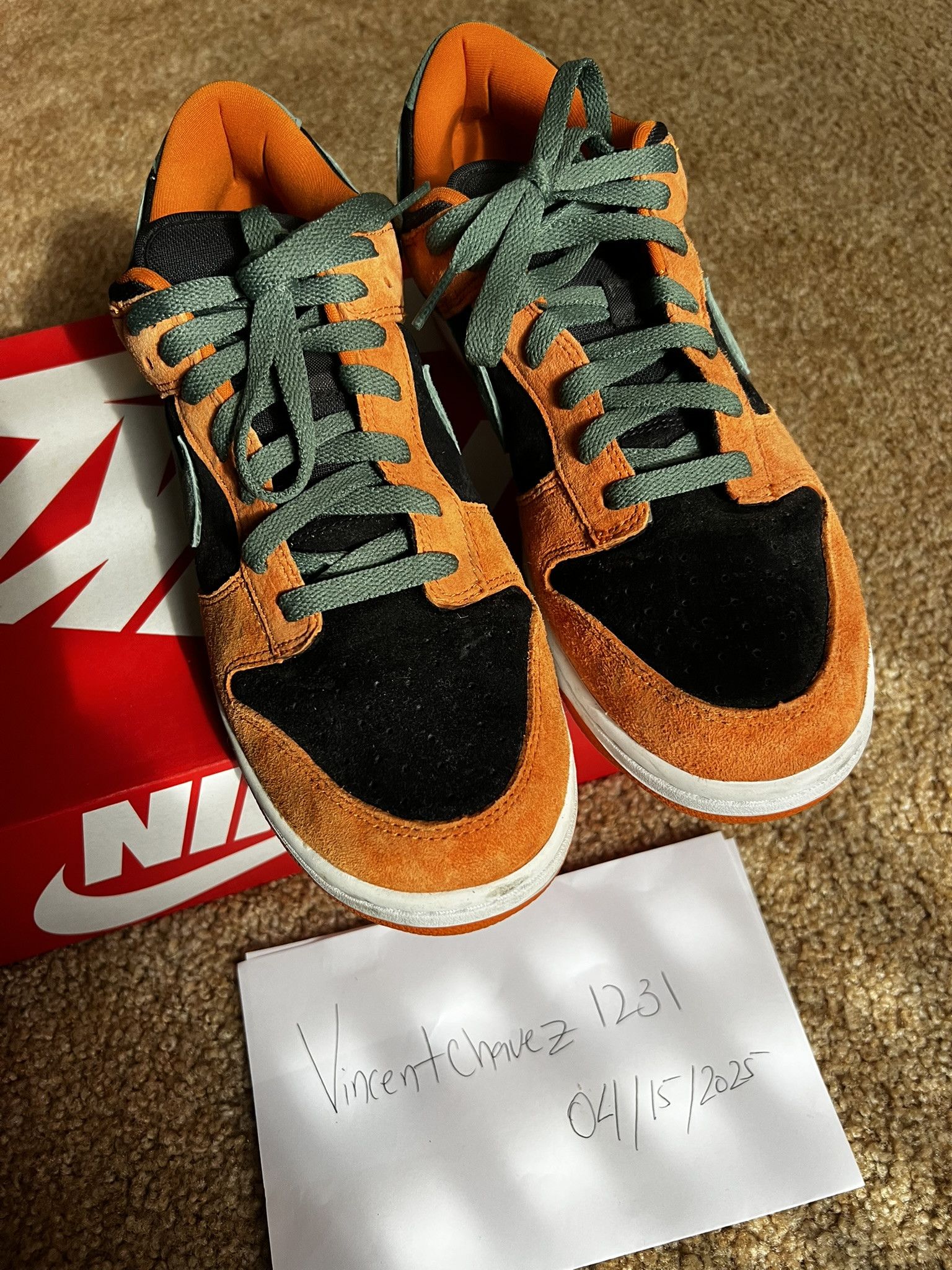 Nike Nike Dunk Low Ceramic Size US 11 / EU 44 - 5 Thumbnail