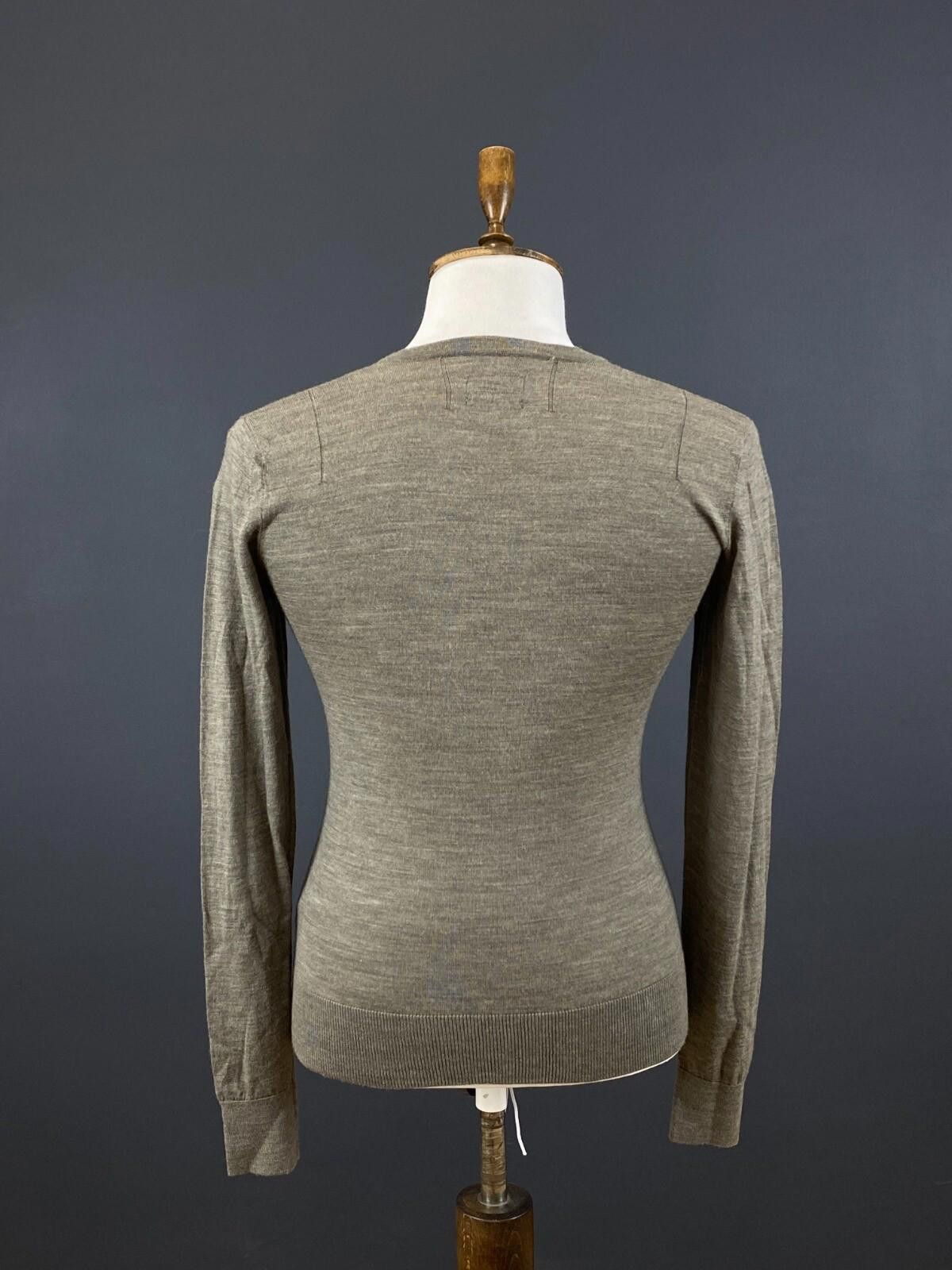 Allsaints AllSaints 100% Merino Wool V-Neck Knit Sweater Size S Size US S / EU 44-46 / 1 - 8 Thumbnail