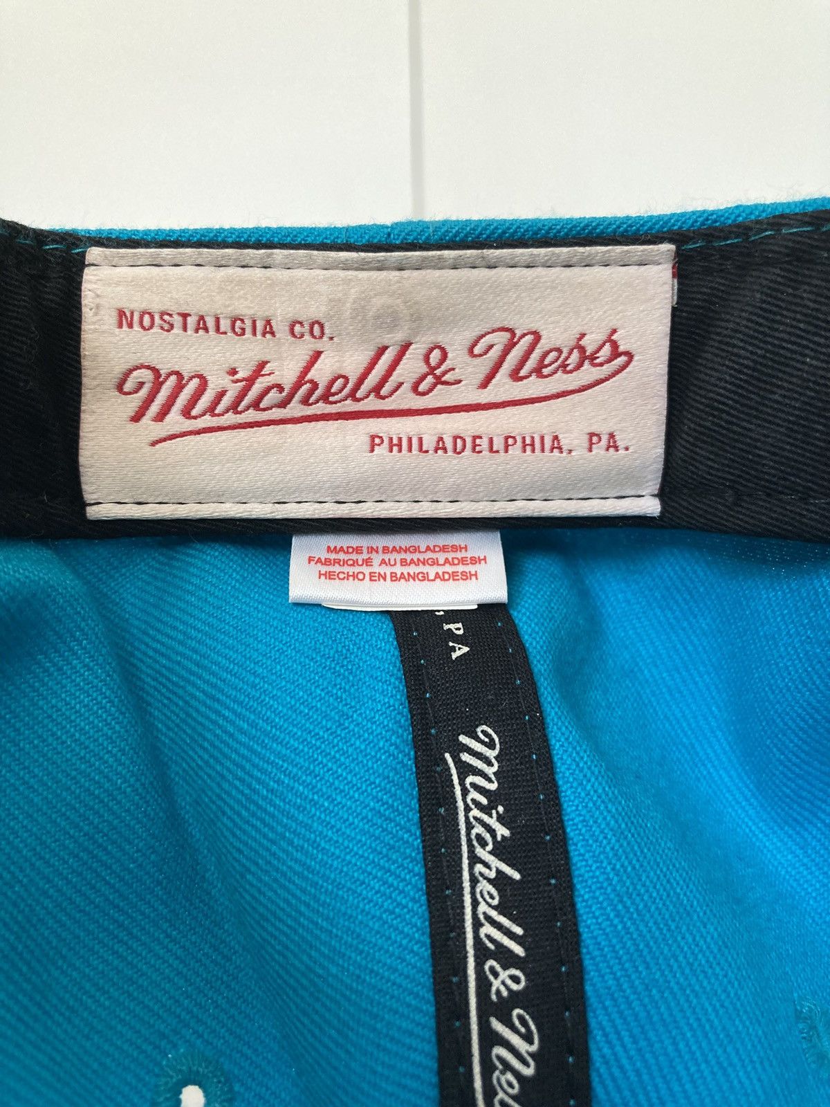 Mitchell & Ness × NBA × Vintage CHARLOTTE HORNETS MITCHELL & NESS SNAPBACK HAT NBA HARDWOOD Size ONE SIZE - 12 Thumbnail
