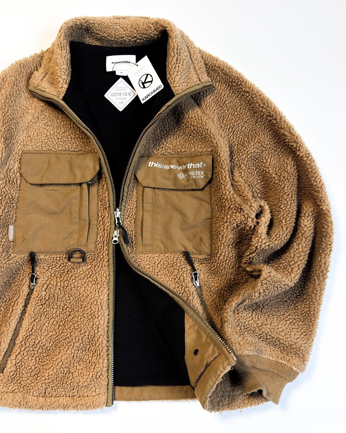 thisisneverthat Thisnaverthat Gore-Tex INFINIUM™ Sherpa Fleece Jacket Size US M / EU 48-50 / 2 - 6 Thumbnail