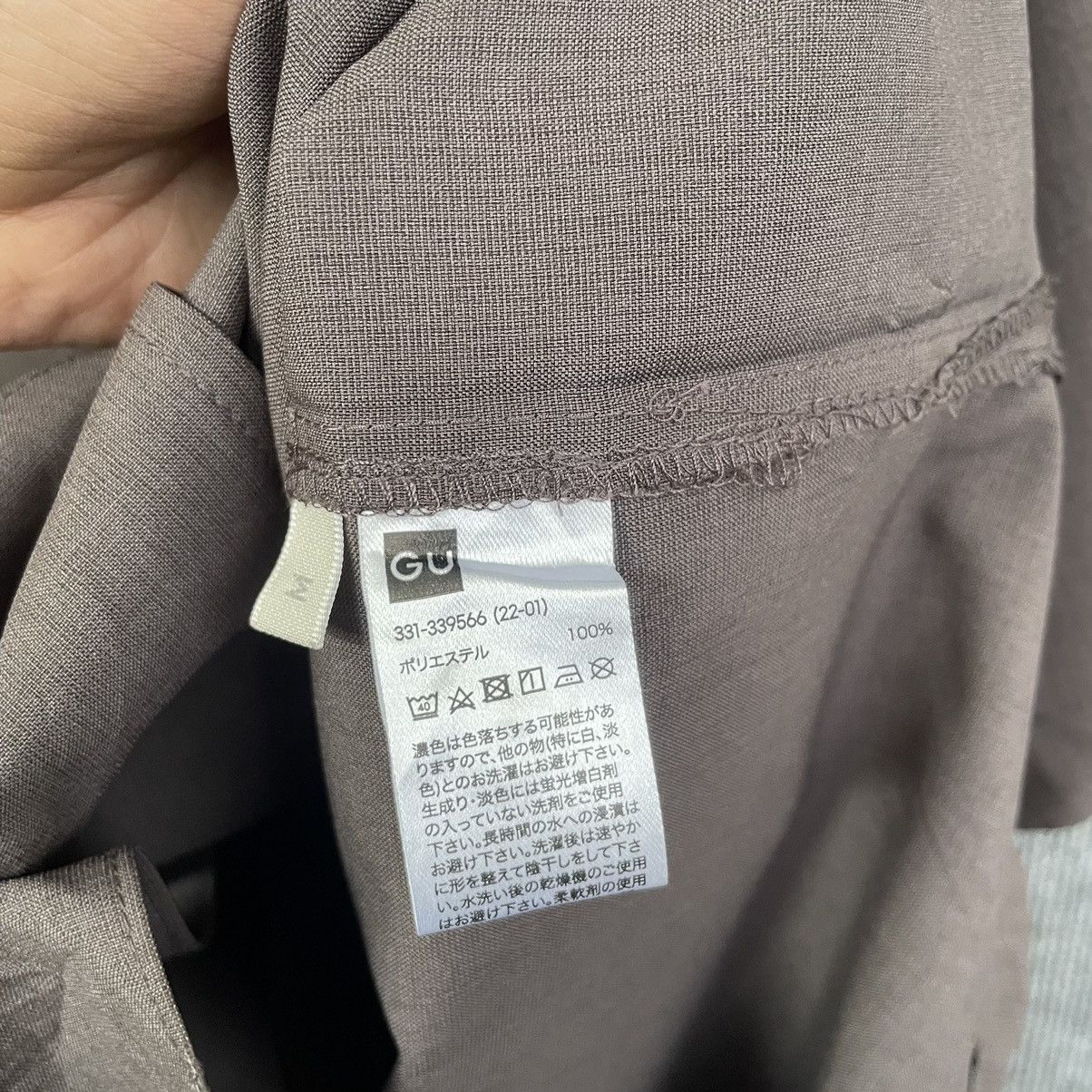 Japanese Brand GU Open Collar Button Ups Shirt Size US L / EU 52-54 / 3 - 4 Thumbnail