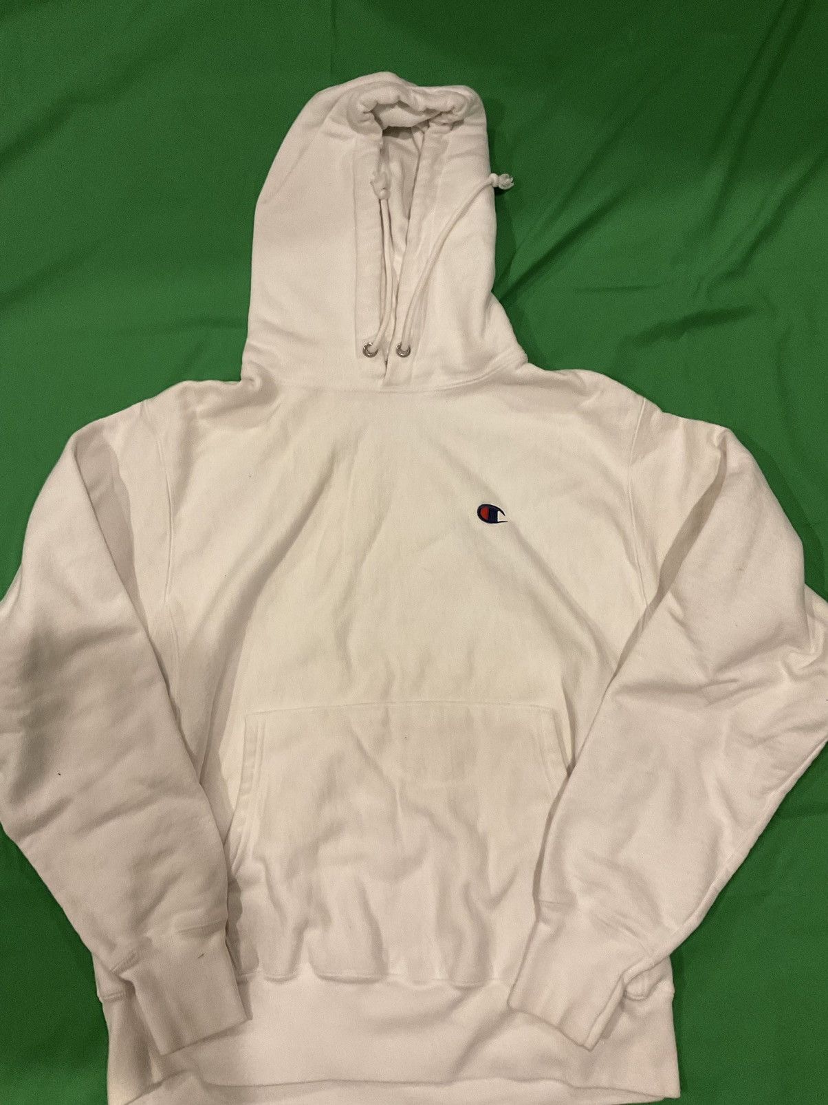 Champion × Vintage Vintage Champion hoodie with red logo Size US M / EU 48-50 / 2 - 1 Thumbnail