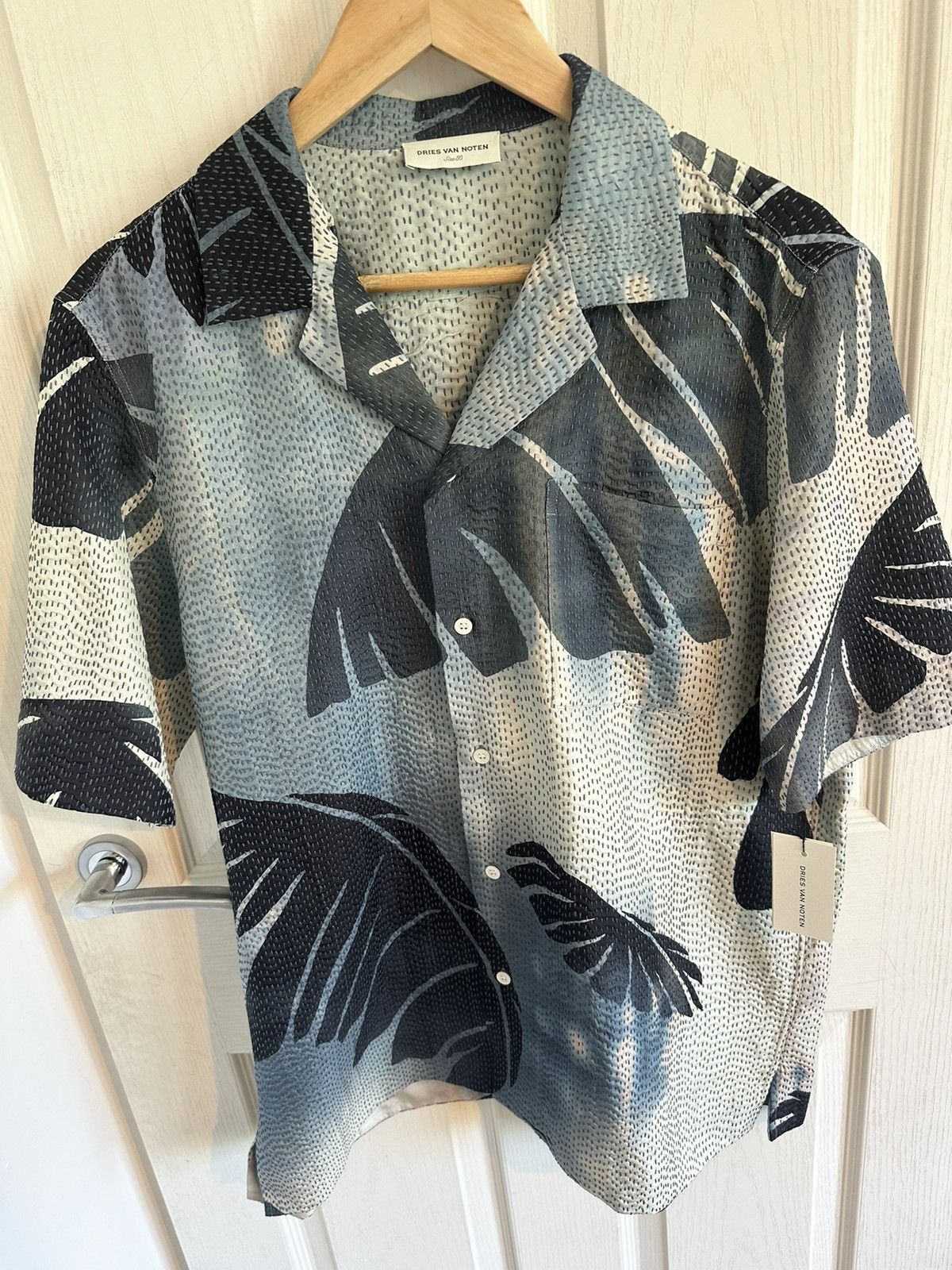 Dries Van Noten Dries Van Noten Carltone Geometric Shirt 48