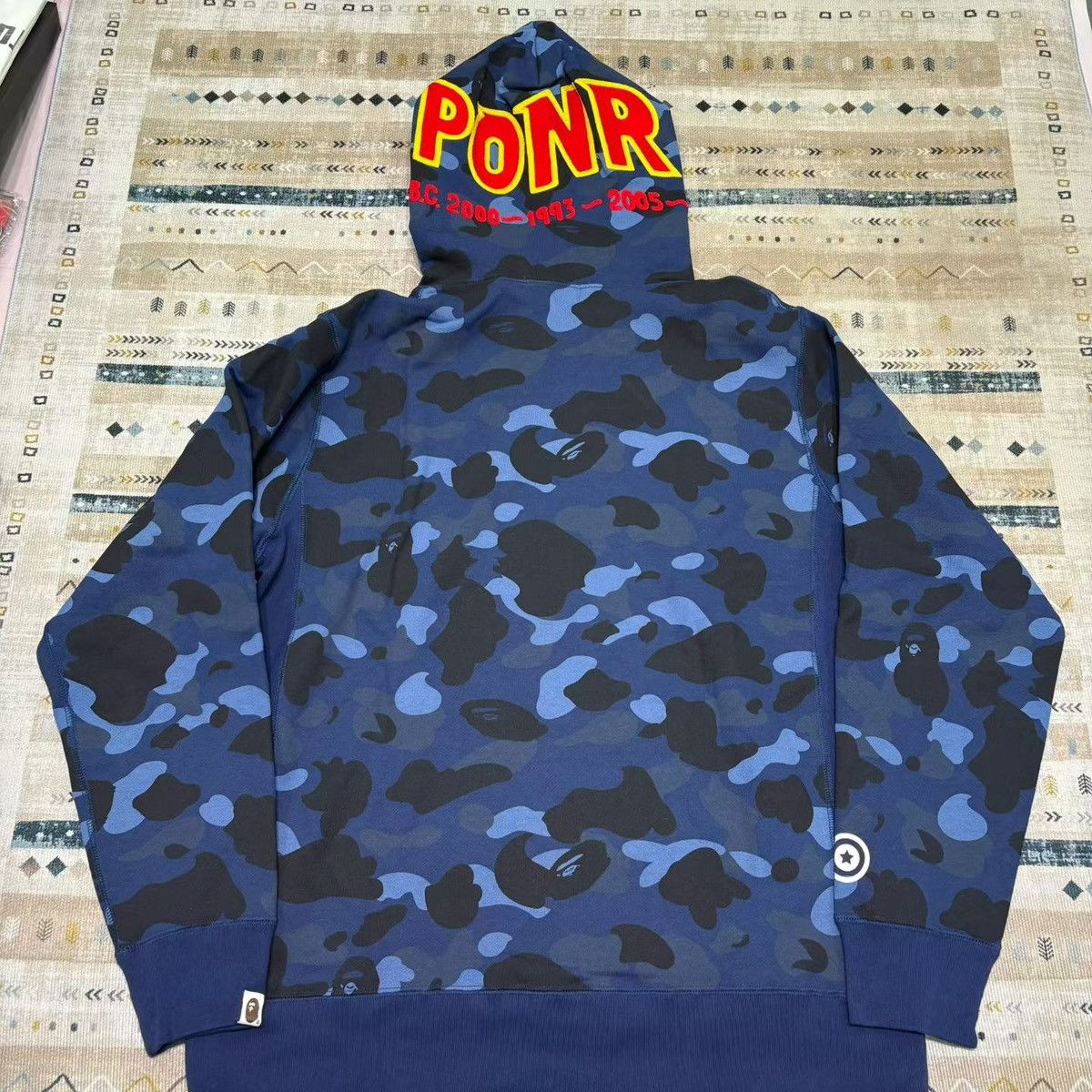 Bape BAPE CAMO SHARK HOODIE Size US XL / EU 56 / 4 - 2 Thumbnail