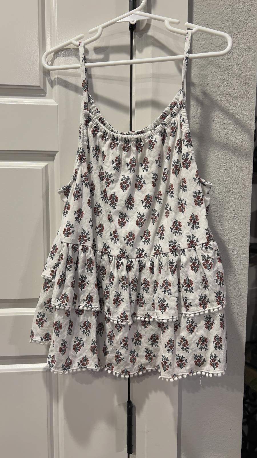 Other Wonder Nation Floral Tiered Top - Size L (10-12) Size L / US 10 / IT 46 - 1 Thumbnail