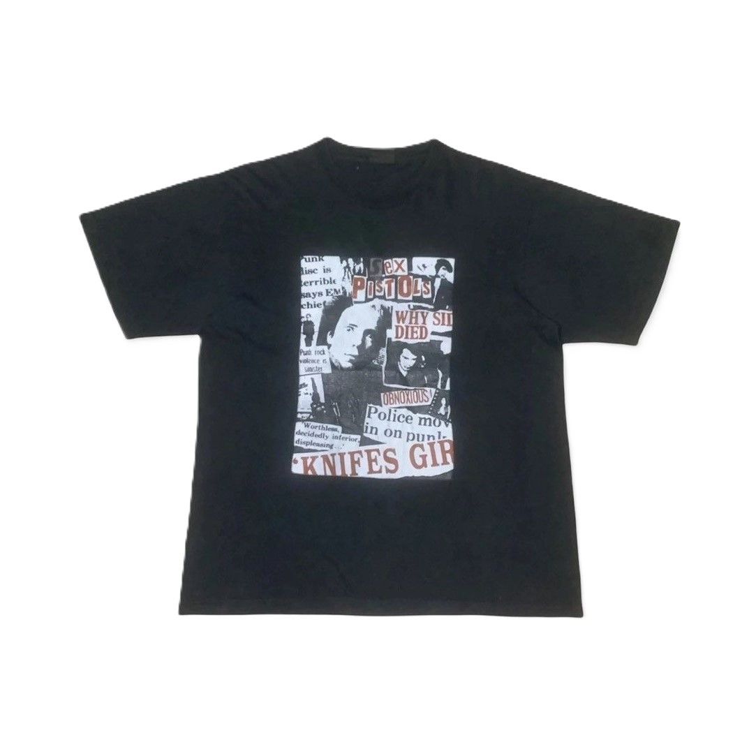 Vintage Vintage 90s SEX PISTOLS Sid Vicious Obnoxious Punk Rock Tee Size US L / EU 52-54 / 3 - 1 Thumbnail