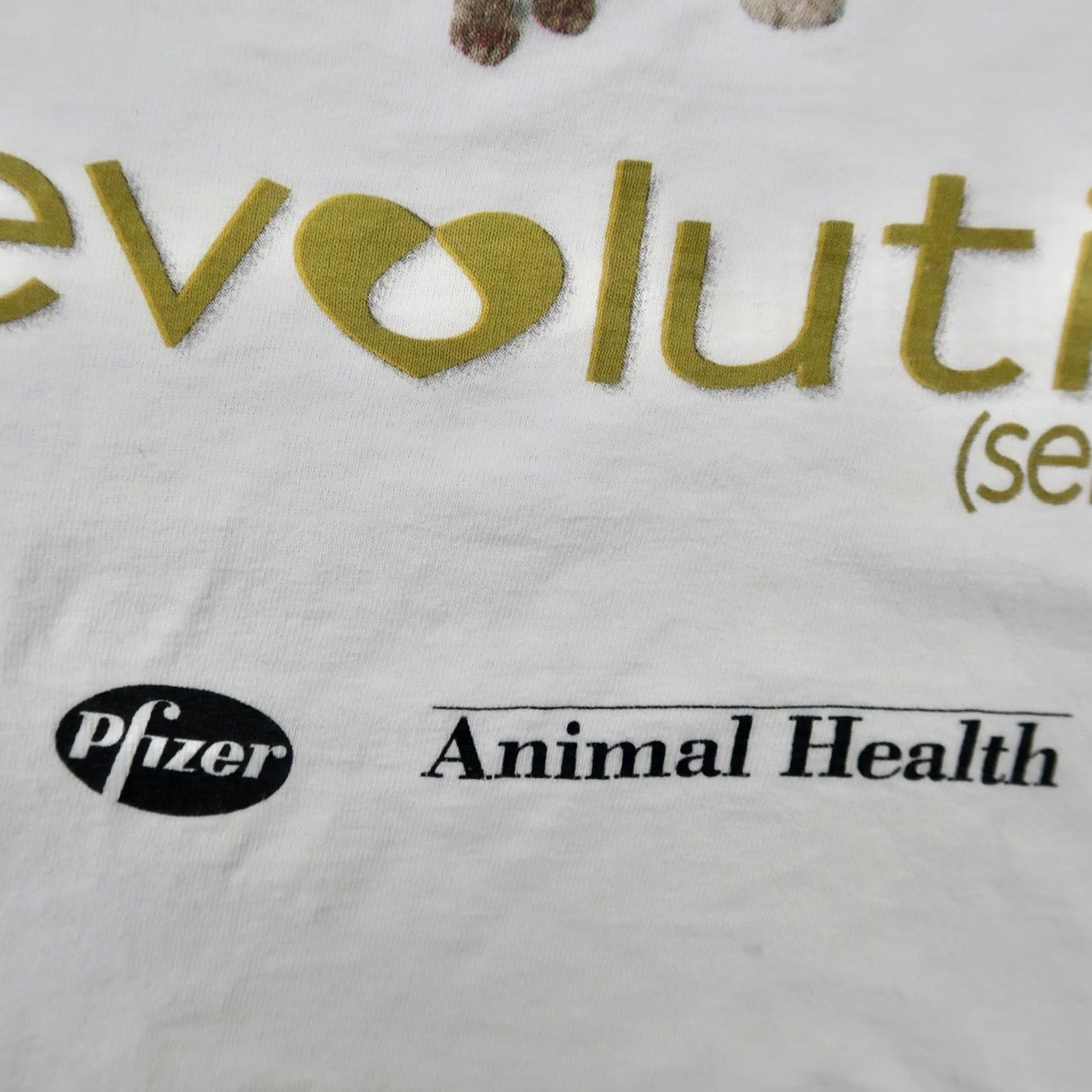 Vintage VINTAGE Pfizer Revolution Selamectin Dog Cat T-Shirt Mens XL White 90s All Sport Size US XL / EU 56 / 4 - 6 Thumbnail