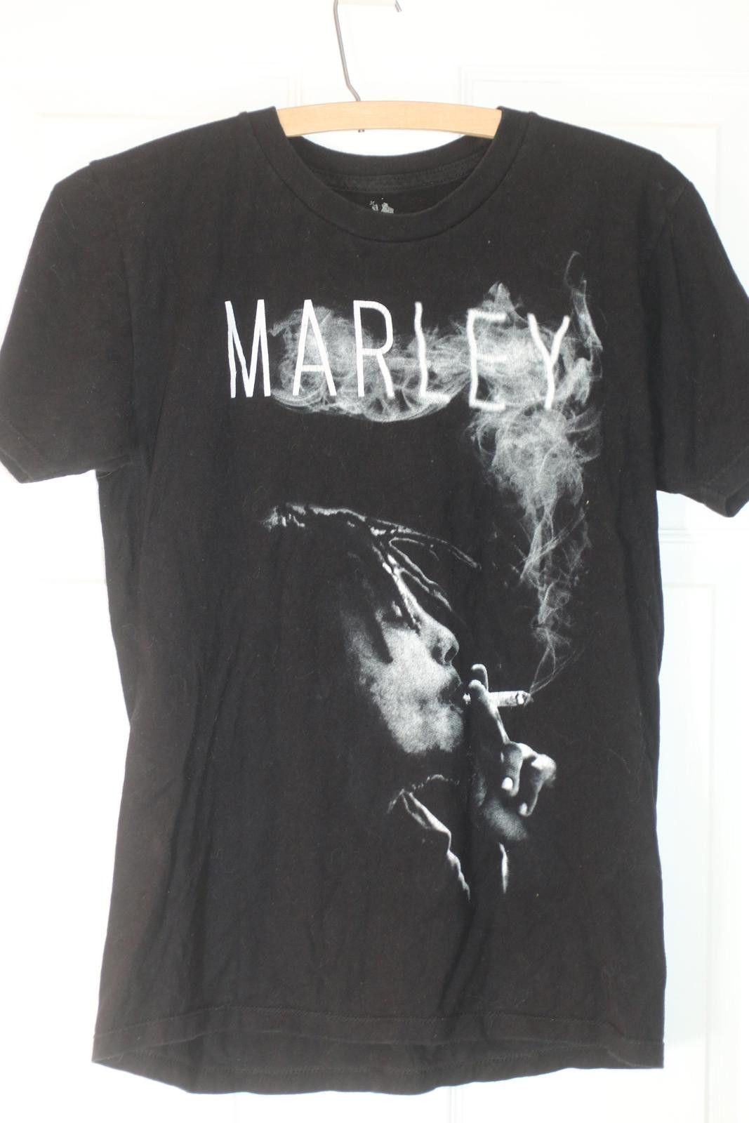 Zion Rootswear Bob Marley Zion Rootswear T-Shirt Black Reggae Mens Size S Size S / US 4 / IT 40 - 1 Thumbnail