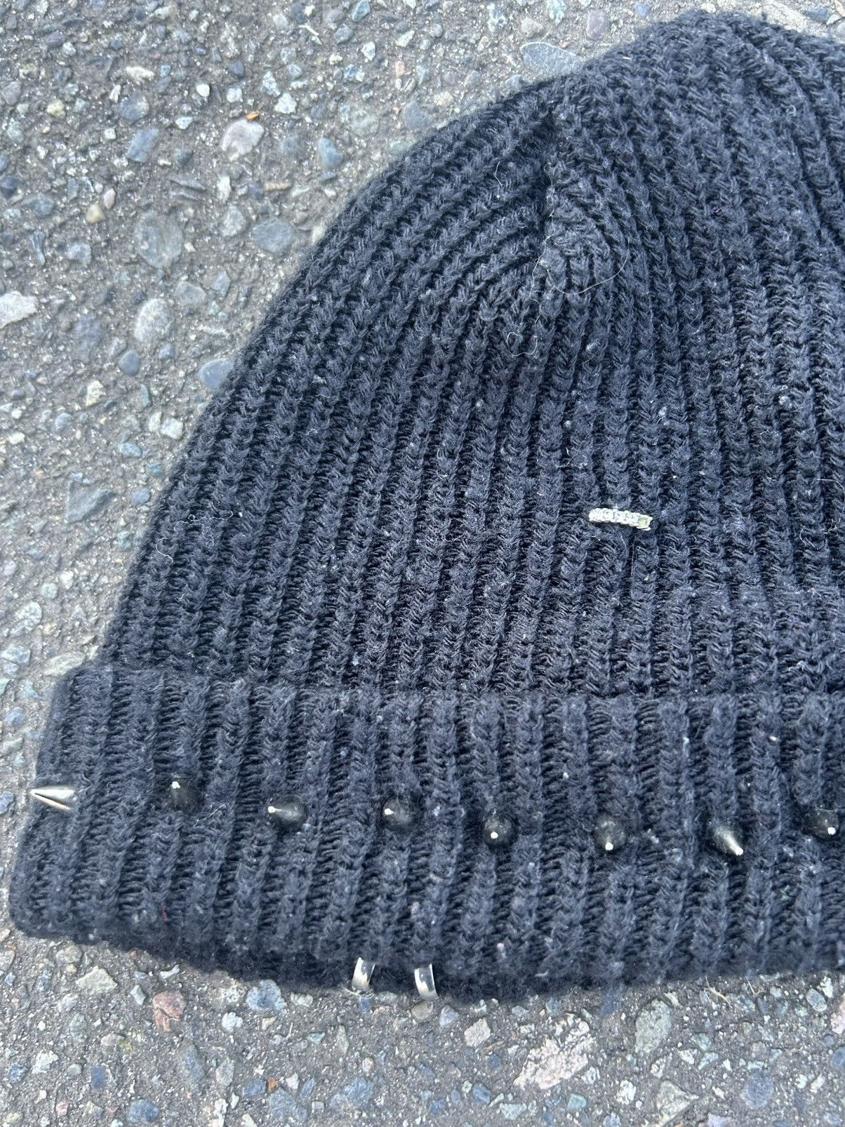 Designer NovocentoNovantanove “Pierced” beanie Size ONE SIZE - 3 Thumbnail