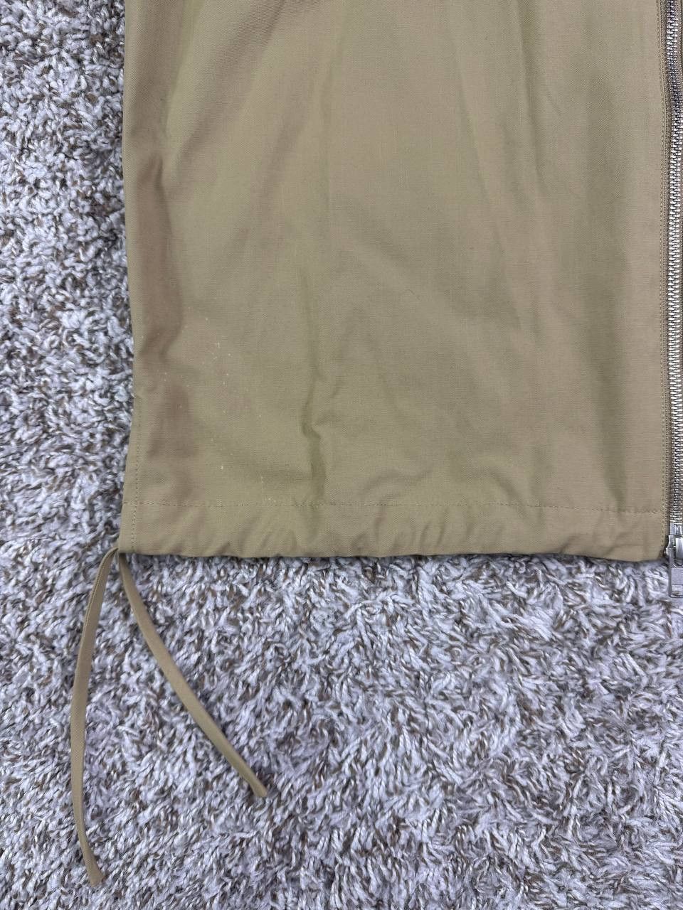 Helmut Lang Helmut Lang Beige Zip Front Shirt Size US S / EU 44-46 / 1 - 5 Thumbnail