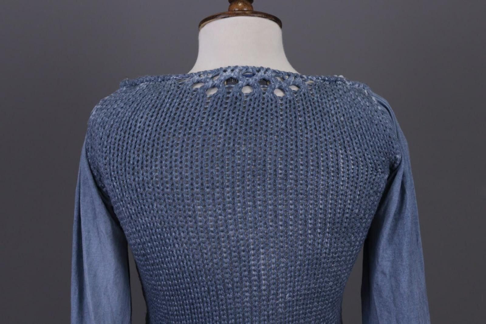 Designer Elisa Cavaletti Club Knit Designed Mesh Knit Dress Size M Size M / US 6-8 / IT 42-44 - 12 Thumbnail