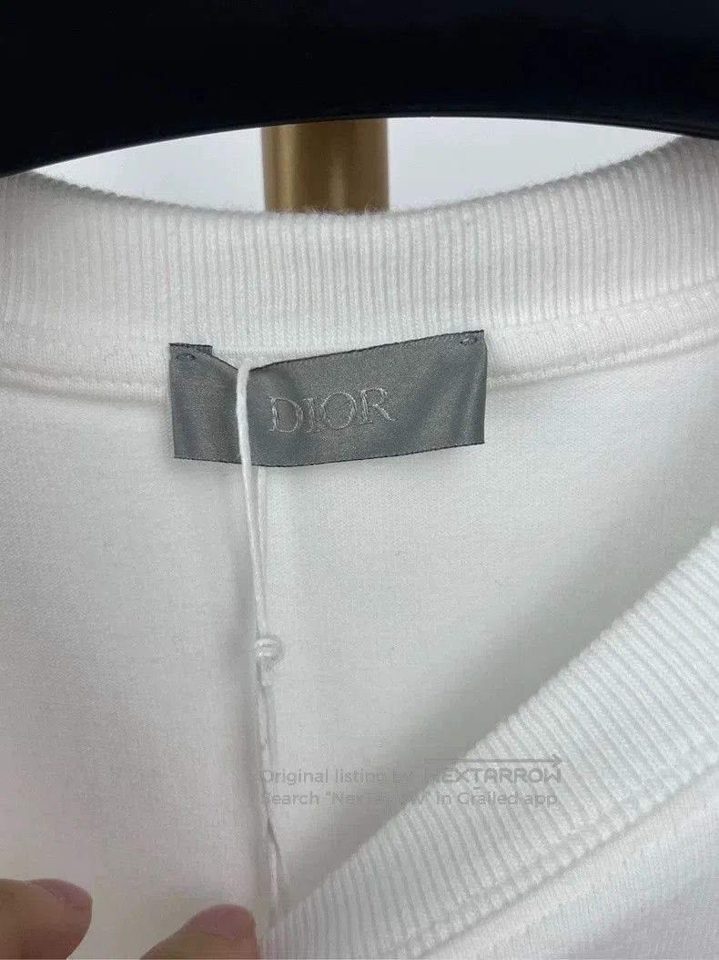 Dior Dior White Logo Print Short Sleeve T-shirt. Size US S / EU 44-46 / 1 - 4 Thumbnail