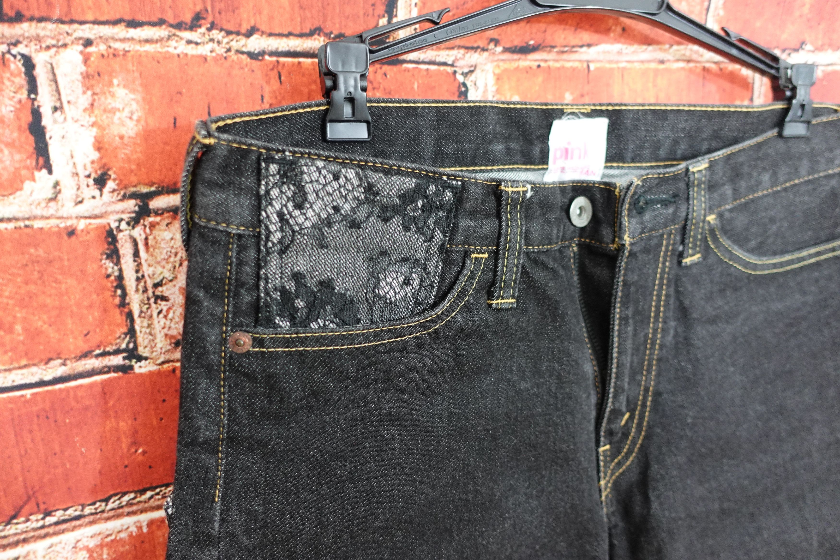 Junya Watanabe Junya Watanabe Floral Mesh patch Jeans Size US 29 - 3 Thumbnail