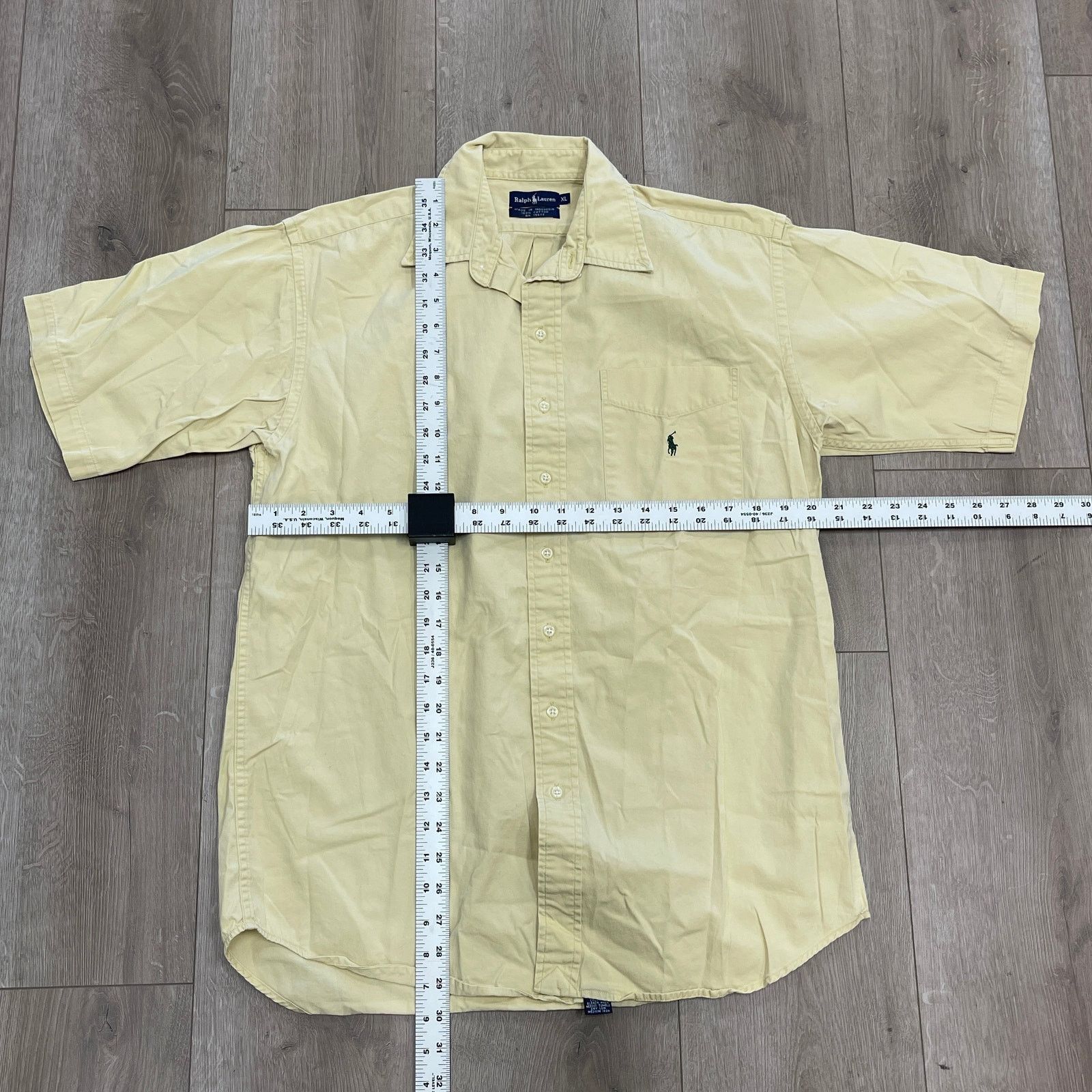 Ralph Lauren Vintage 90s Polo Ralph Lauren Canvas Button Up Shirt Size XL Size US XL / EU 56 / 4 - 5 Thumbnail