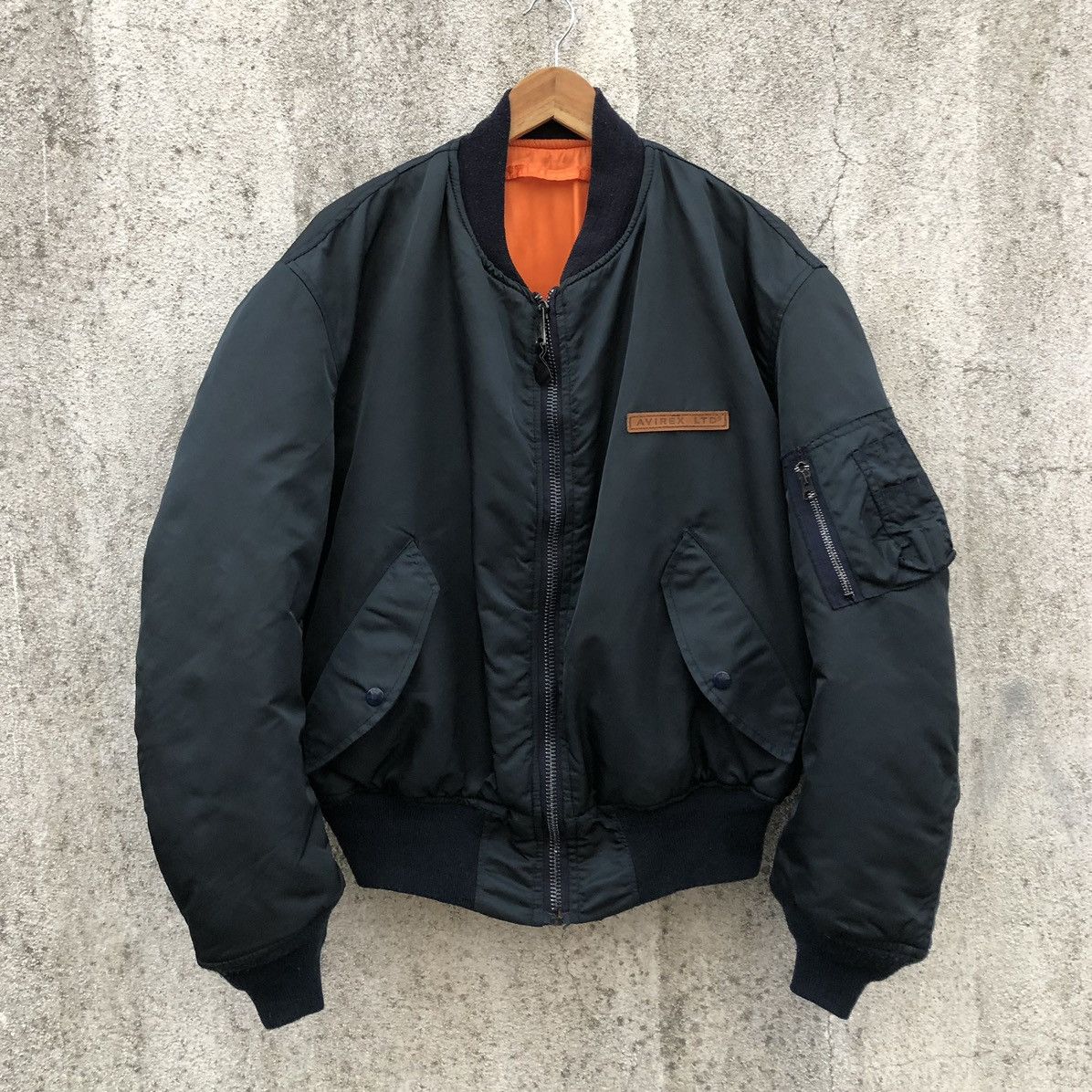 Vintage Avirex Flyers Man Intermediate Ma-1 Bomber Jacket