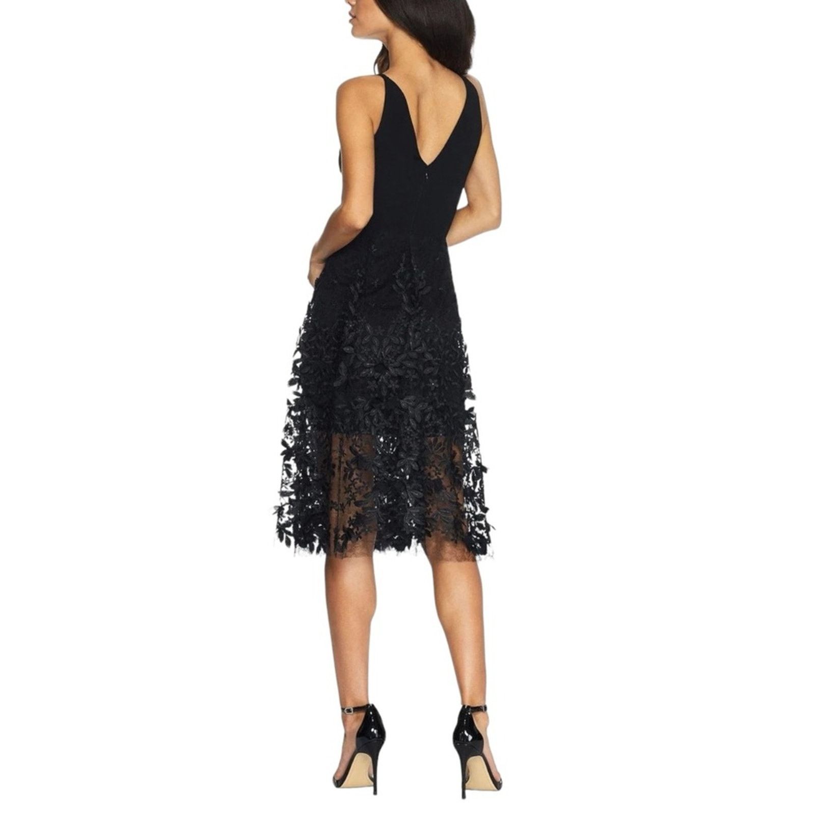 Dress the Population NWT Dress the Population Women's Darleen Black Dress size XL Size XL / US 12-14 / IT 48-50 - 2 Thumbnail
