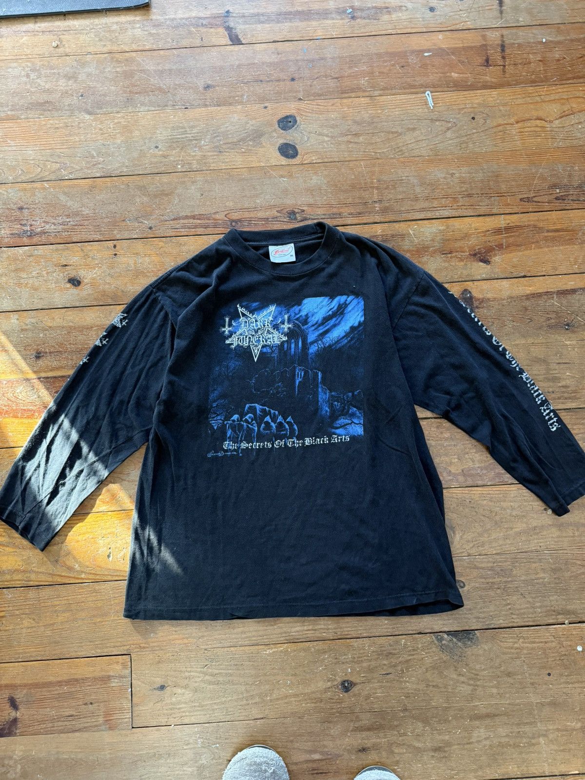 VINTAGE DARK FUNERAL THE SECRETS OF THE BLACK ARTS TEE