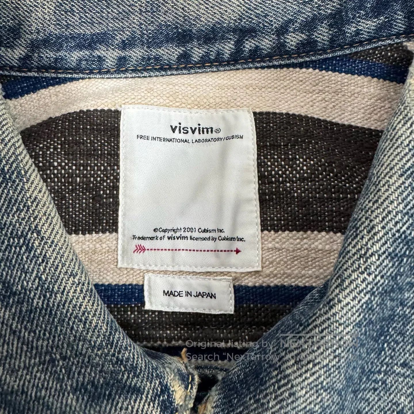 Visvim visvim SS 101 JKT JUMBO DMGD chaqueta| Size US 28 / EU 44 - 5 Thumbnail