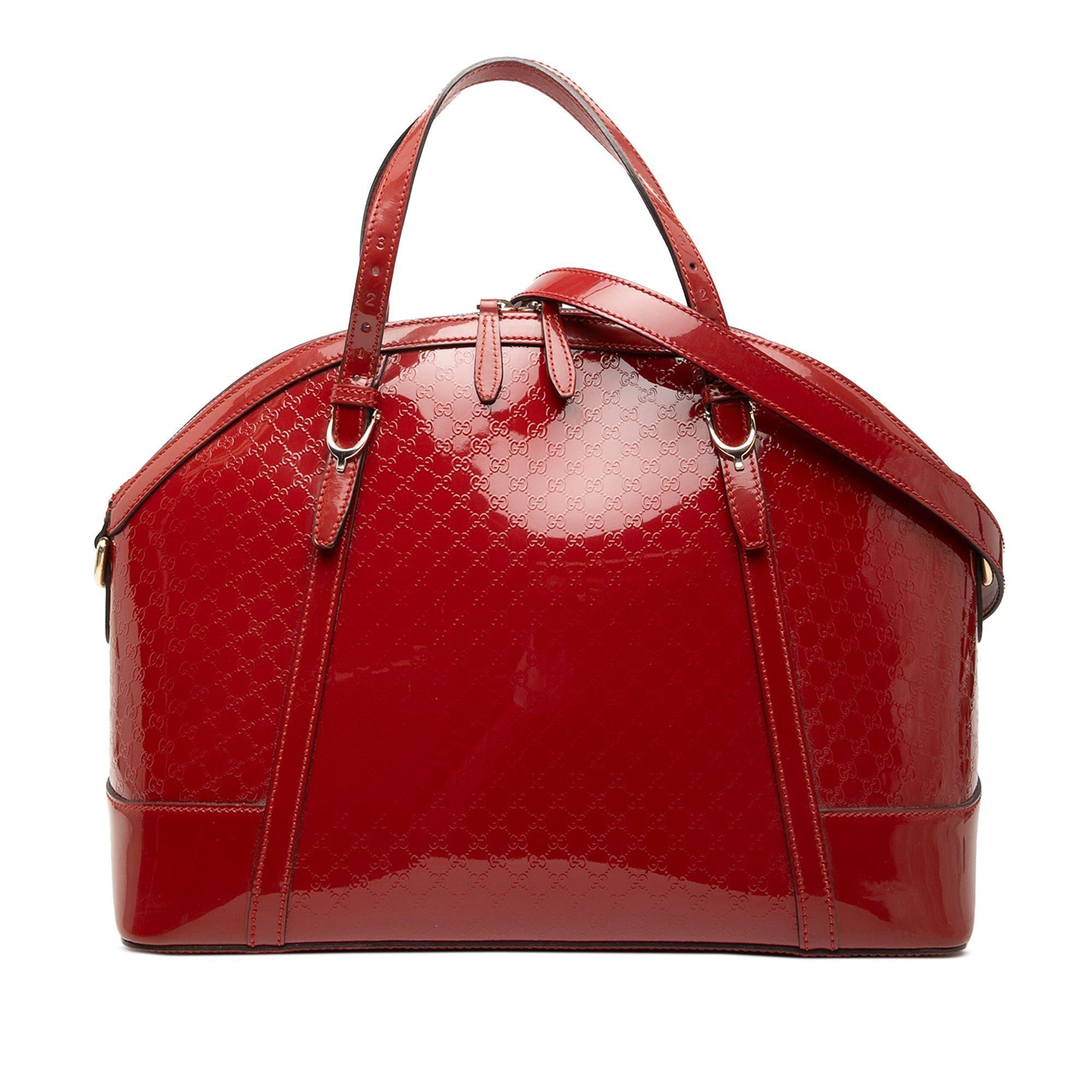 Gucci Large Microguccissima Patent Nice Dome Satchel Size ONE SIZE - 1 Thumbnail