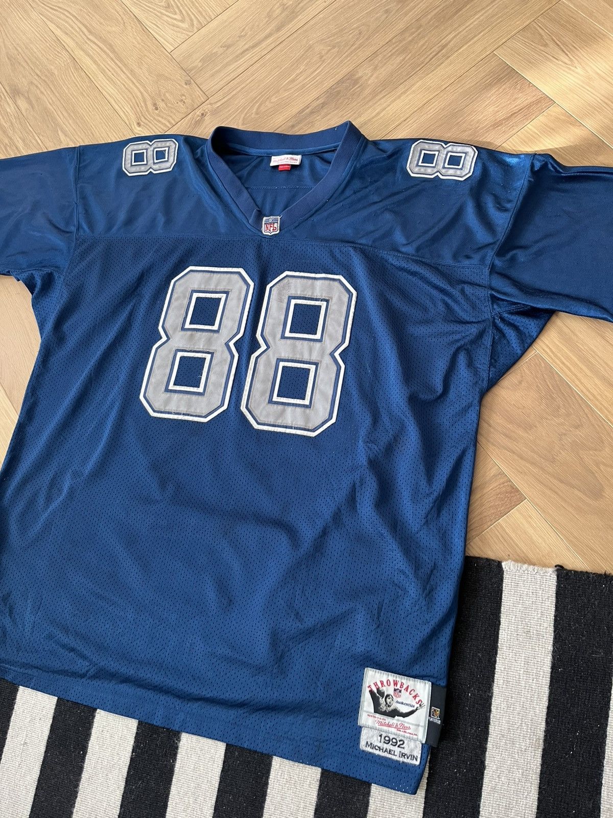 Mitchell & Ness Dallas Cowboys #88 Michael Irvin Mitchell & Ness Jersey Size US XXL / EU 58 / 5 - 5 Thumbnail