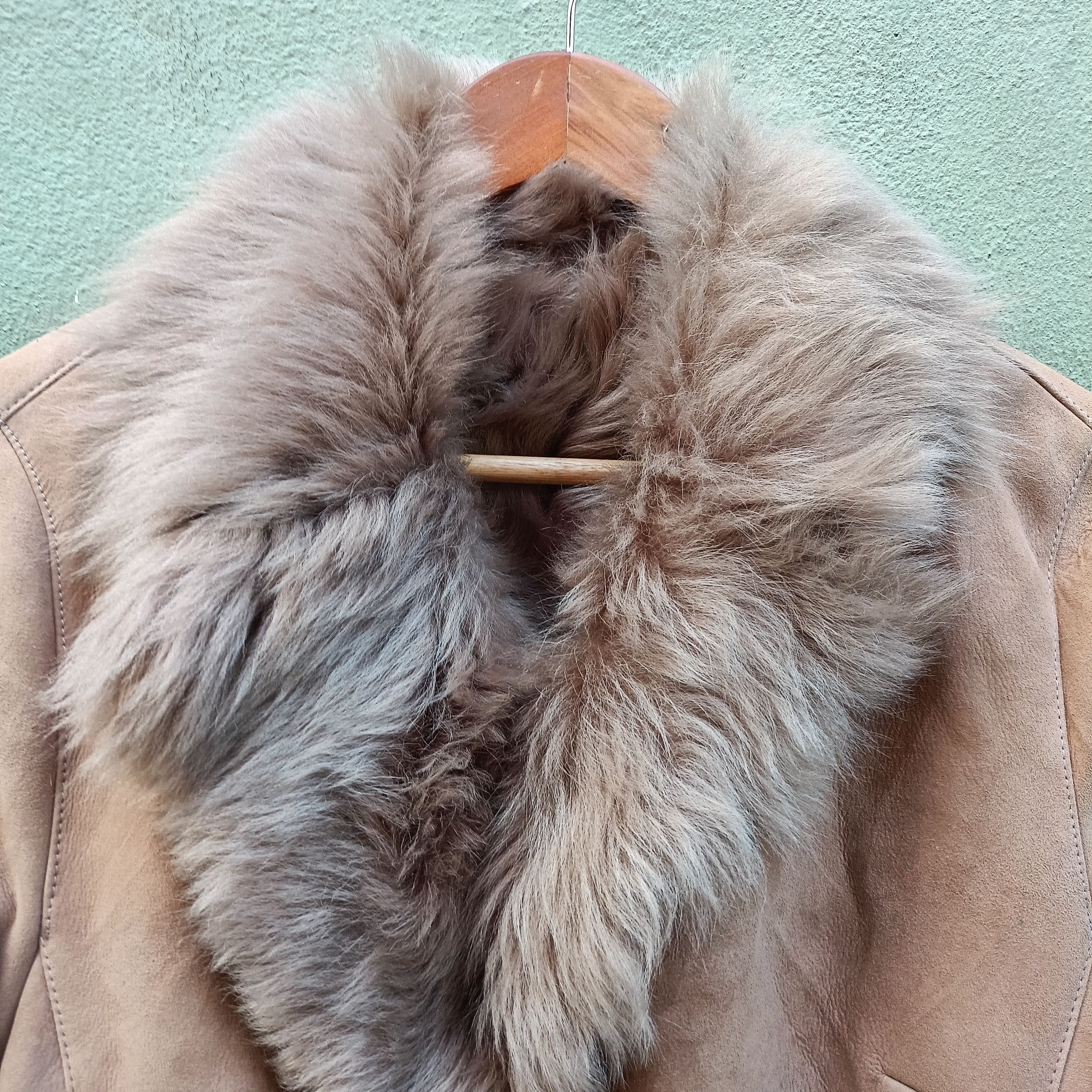Designer Sheep Skin Fur Jacket Size M / US 6-8 / IT 42-44 - 4 Thumbnail