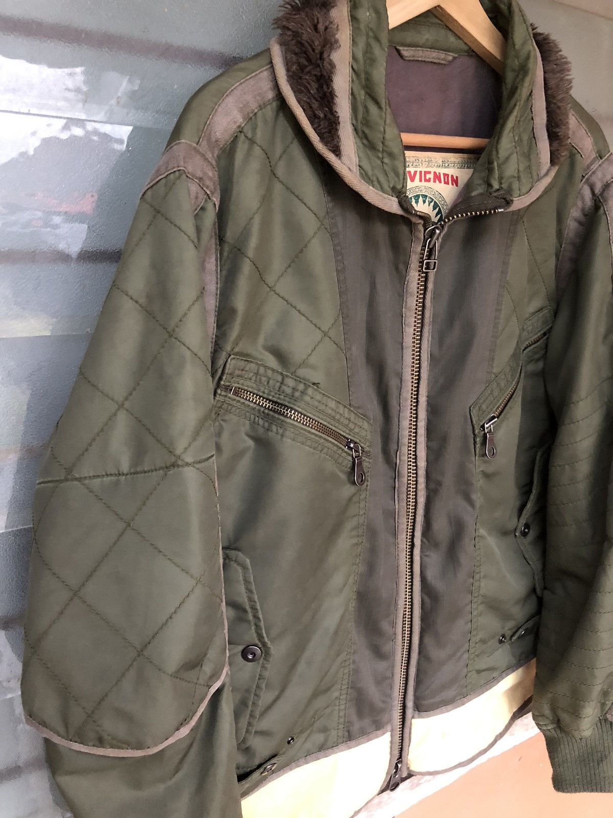 Chevignon Vintage Chevignon Tactical Flight Jacket Rare Size US L / EU 52-54 / 3 - 4 Thumbnail