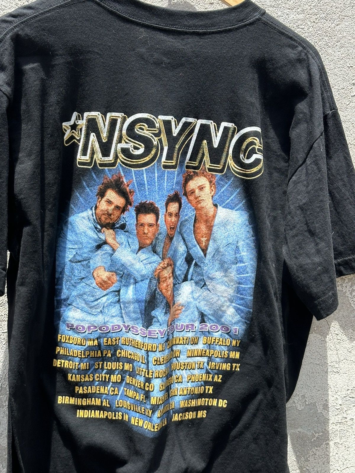 Band Tees × Rap Tees × Vintage *NSYNC RAP TEE 2001 Size US XL / EU 56 / 4 - 5 Thumbnail