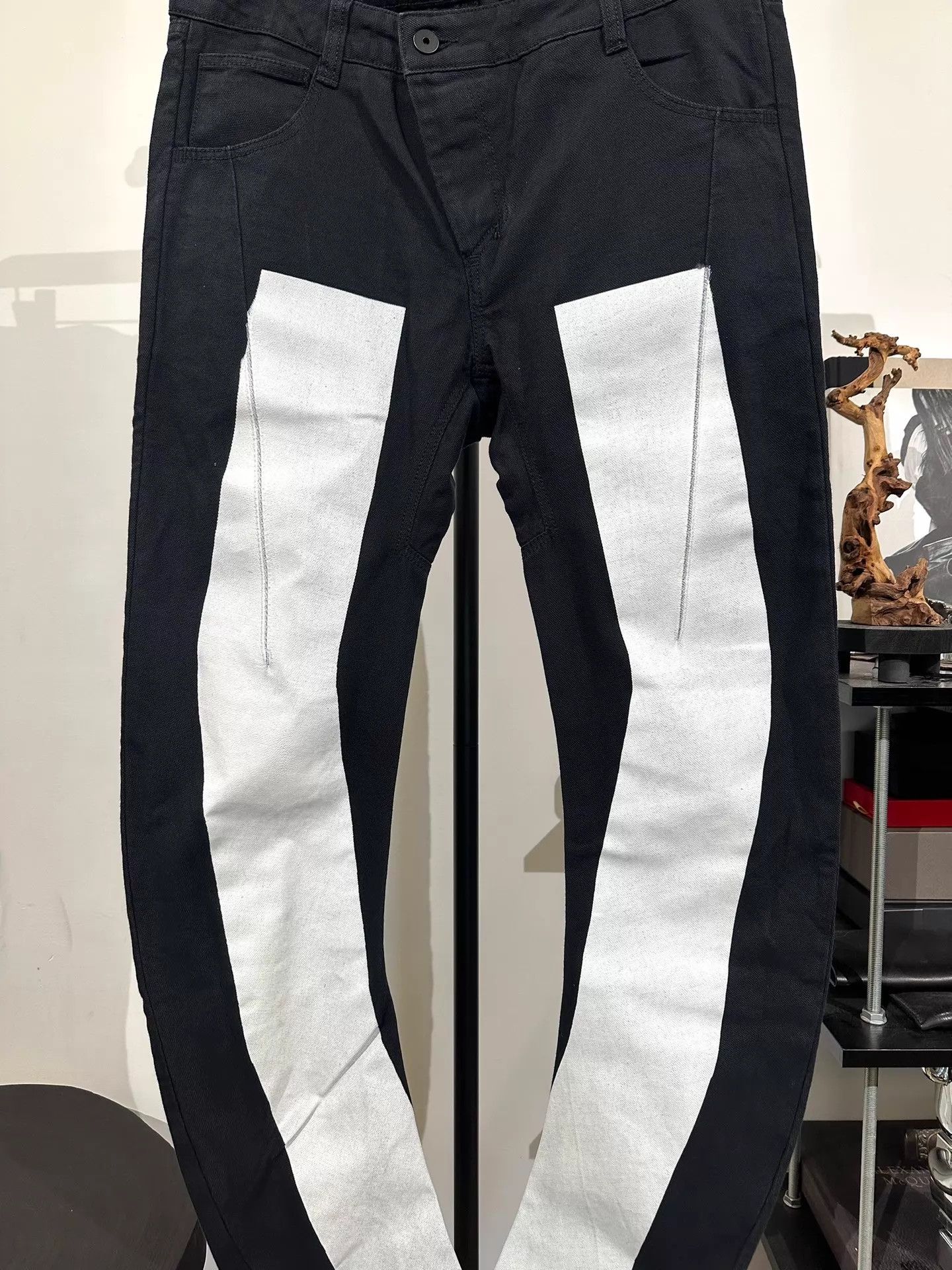 Boris Bidjan Saberi Boris Bidjan Saberi 11by bbs P1 canvas pants new w/ tags Size US 36 / EU 52 - 3 Thumbnail