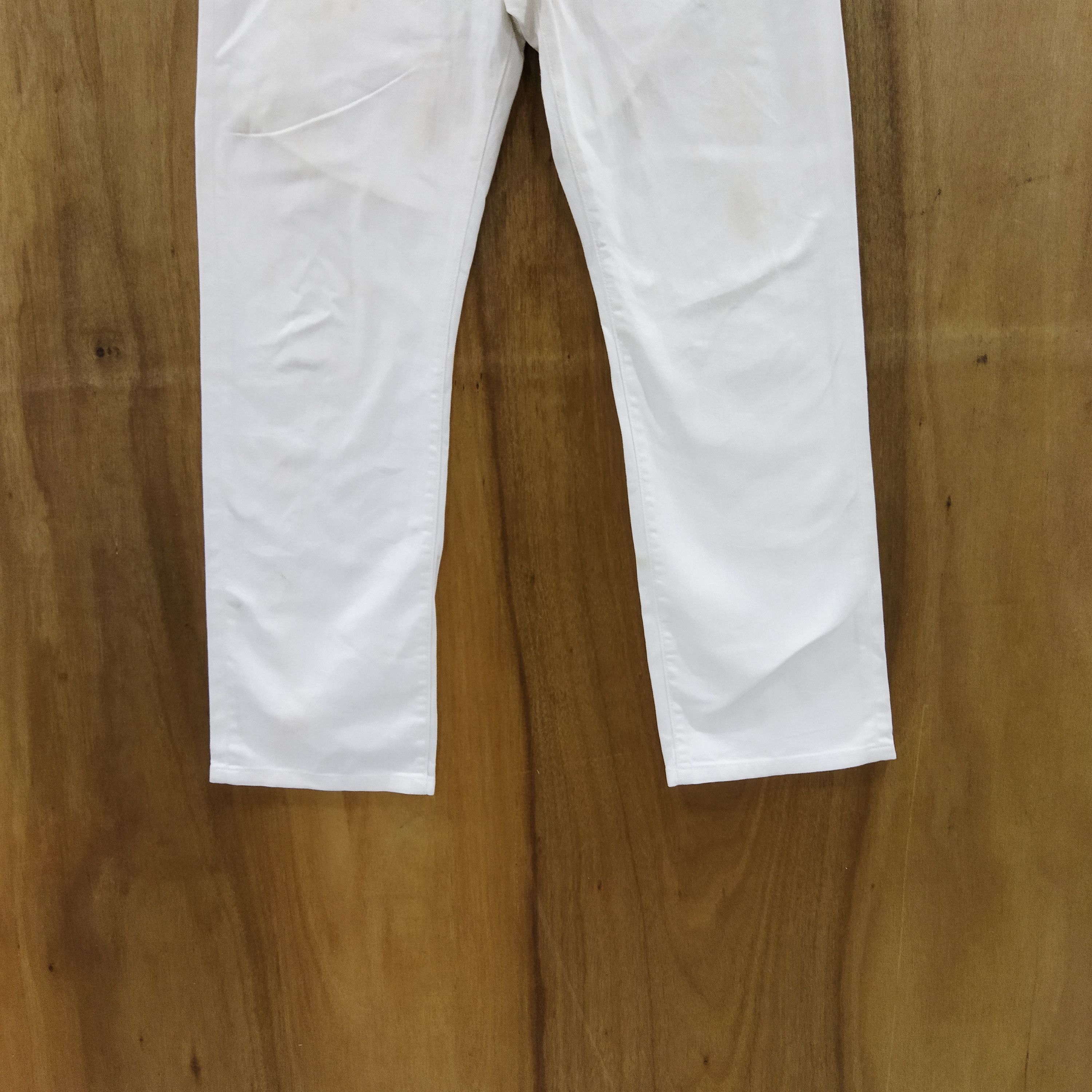 Japanese Brand × Uniqlo UNIQLO FADED WHITE YELLOW JEANS PANTS Size US 32 / EU 48 - 3 Thumbnail