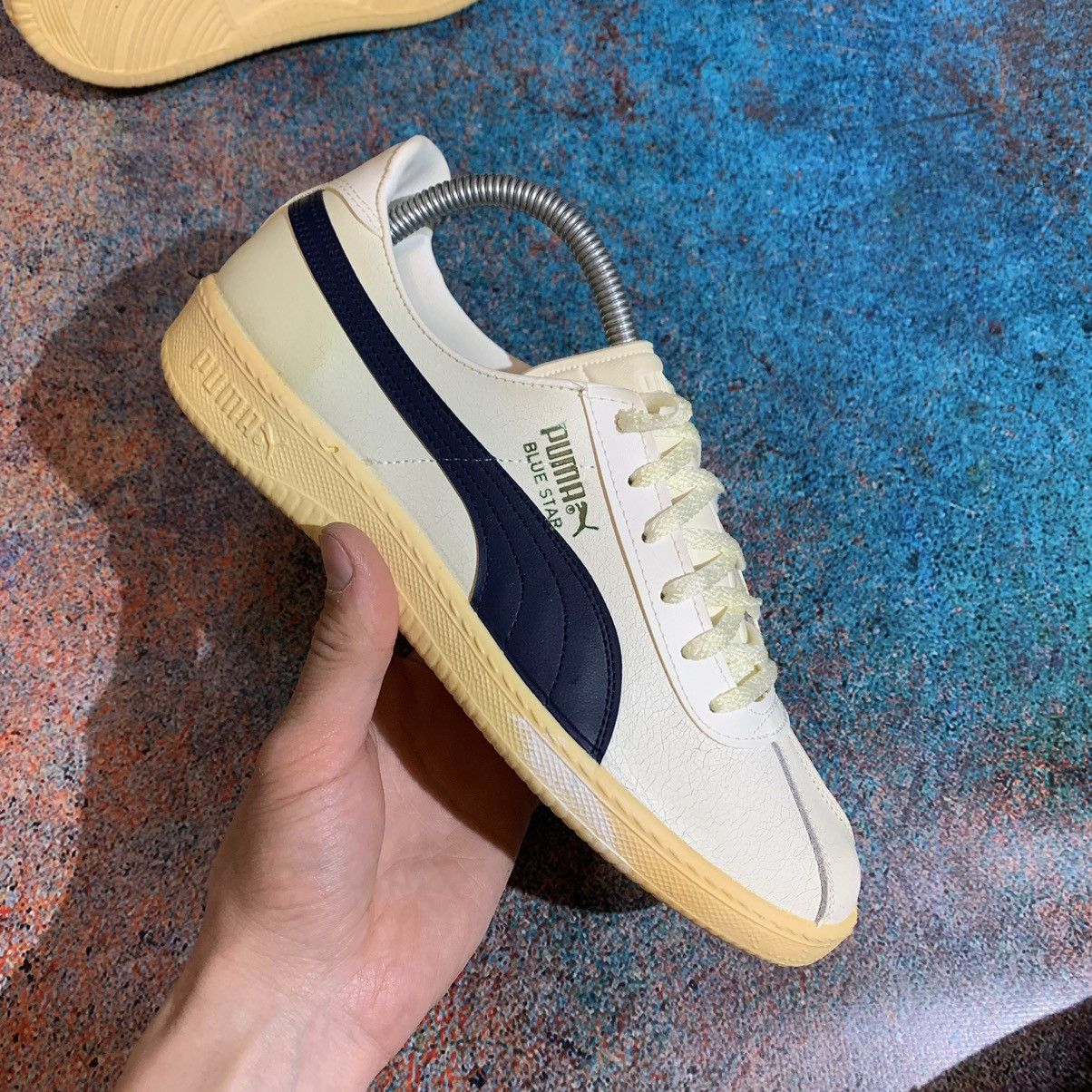 Puma × Vintage 🔥Puma Blue Star Vintage Leather Sneakers Size 6, 25 cm Size US 6 / EU 39 - 11 Thumbnail