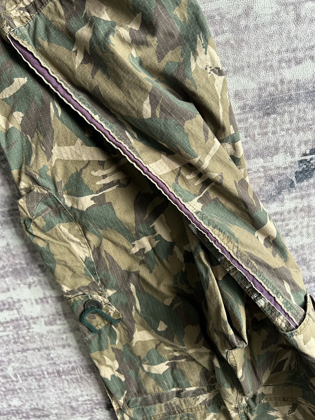 PPFM PPFM Camo Three Quarter Cargo Pants Size US 30 / EU 46 - 7 Thumbnail