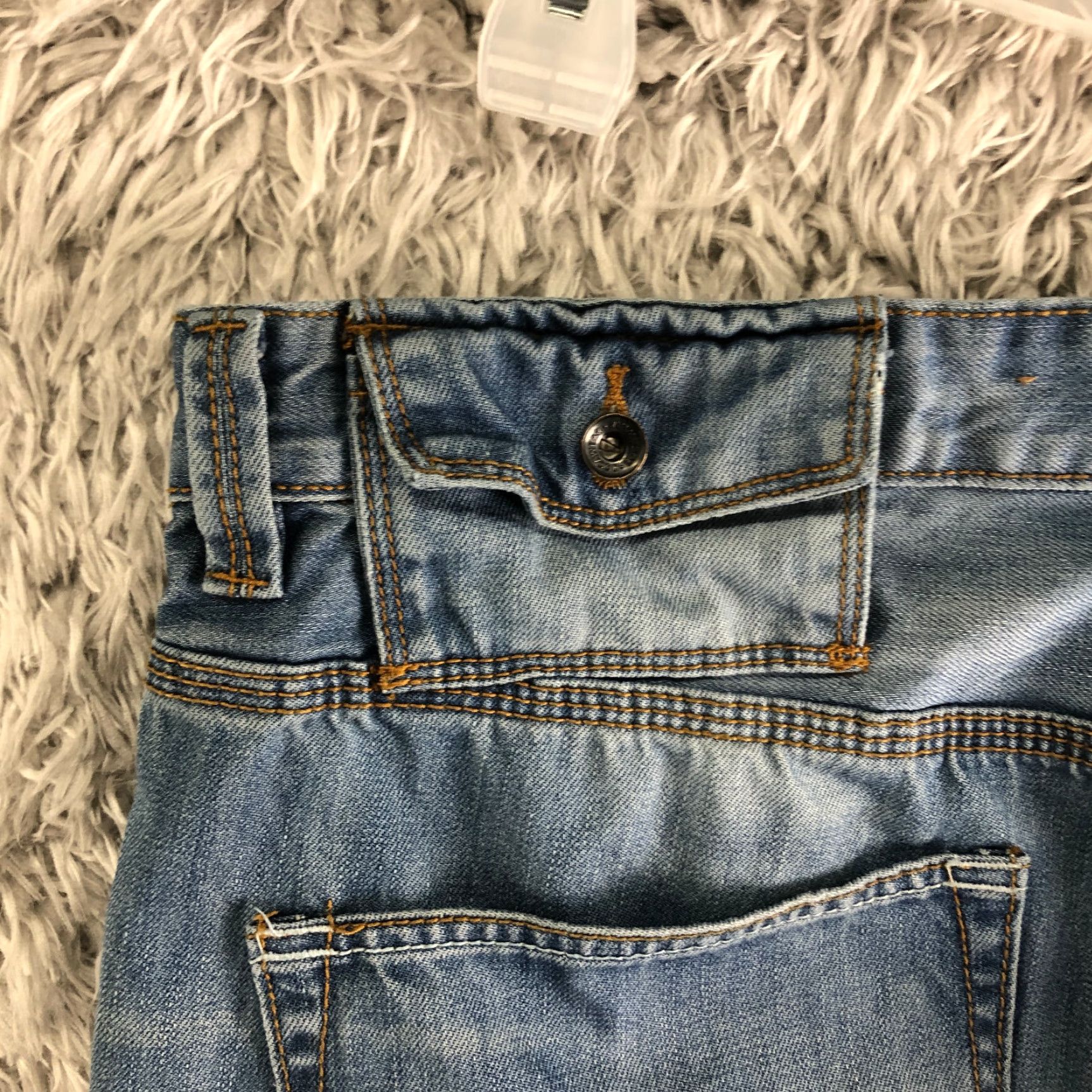 Rocawear Rocawear Mens Jeans Size 38 Mid Rise Straight Leg Medium Wash Blue Denim 5-Pocket Regular Belt Loops Blue Rocawear Brand Mens Jeans Size US 38 / EU 54 - 7 Thumbnail