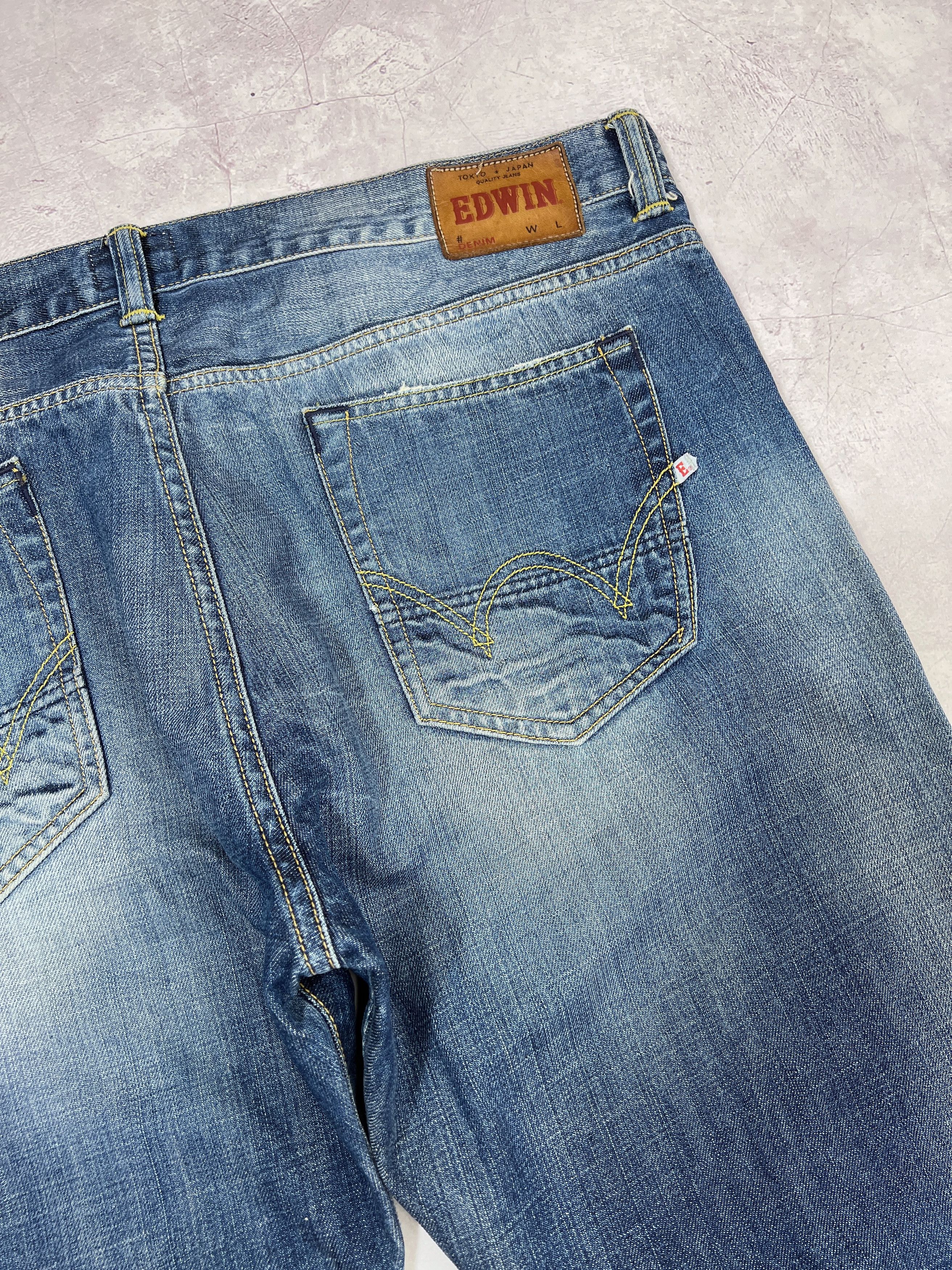 Edwin × Japanese Brand Edwin Denim Pant Jeans ED-71 Slim Size US 36 / EU 52 - 12 Thumbnail