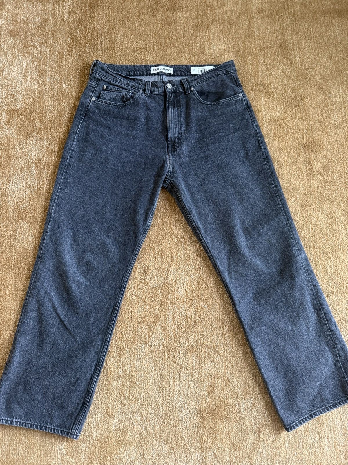 Our Legacy Our Legacy Third Cut Super Gray Wash - Like New Size US 34 / EU 50 - 1 Thumbnail