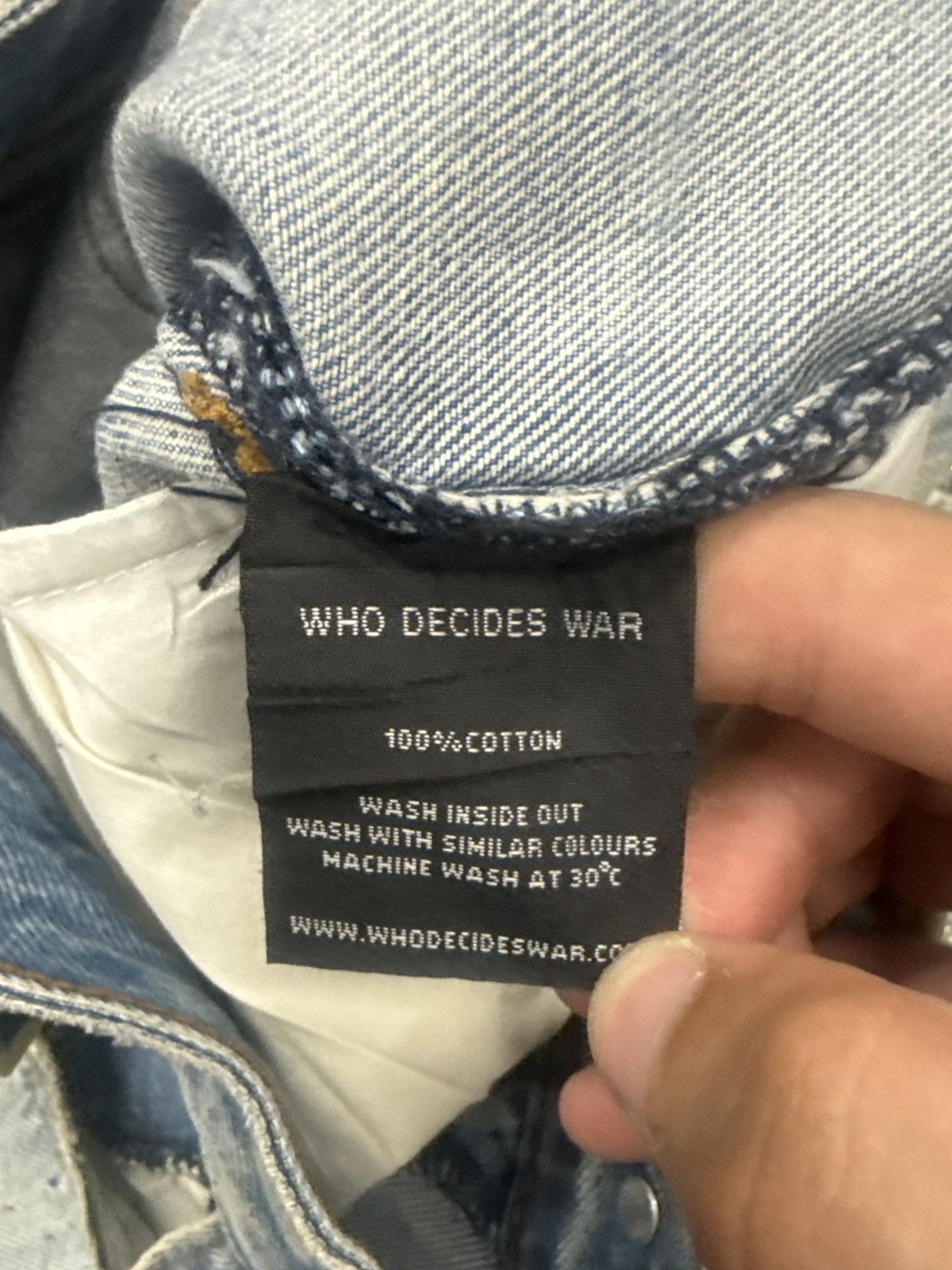 Who Decides War Who Decided War Jeans Size US 32 / EU 48 - 6 Thumbnail