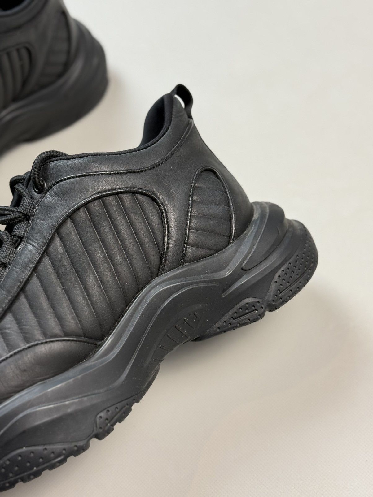 Misbhv MISBHV Black Kombat Moon Trainer Sneakers Size 43 / US 9.5 Size US 9.5 / EU 42-43 - 15 Thumbnail