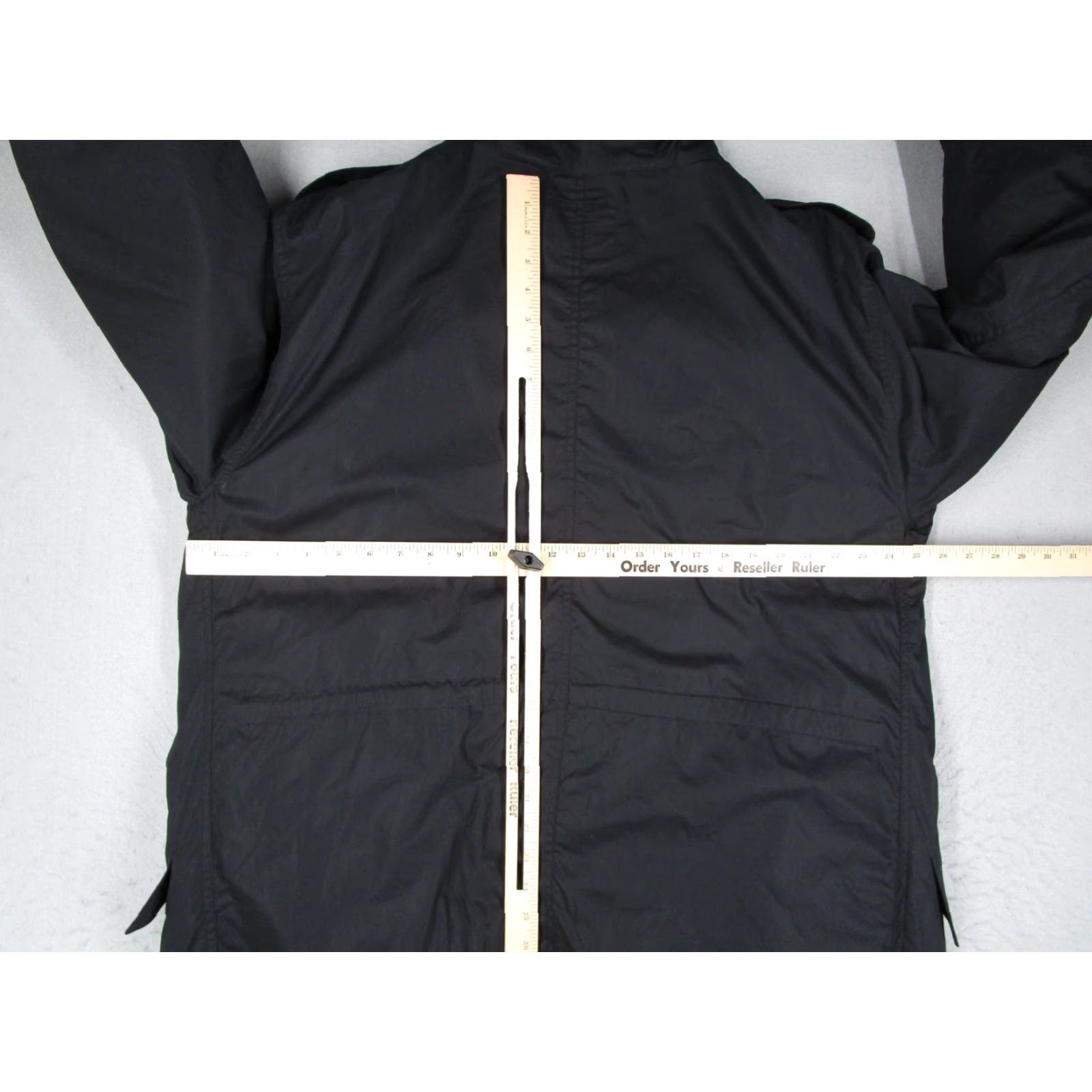 7 For All Mankind 7 for All Mankind Coat Women 2XL Black Hooded Parka Jacket Poplin Fishtail Quilted Liner Size XXL / US 16-18 / IT 52-54 - 5 Thumbnail