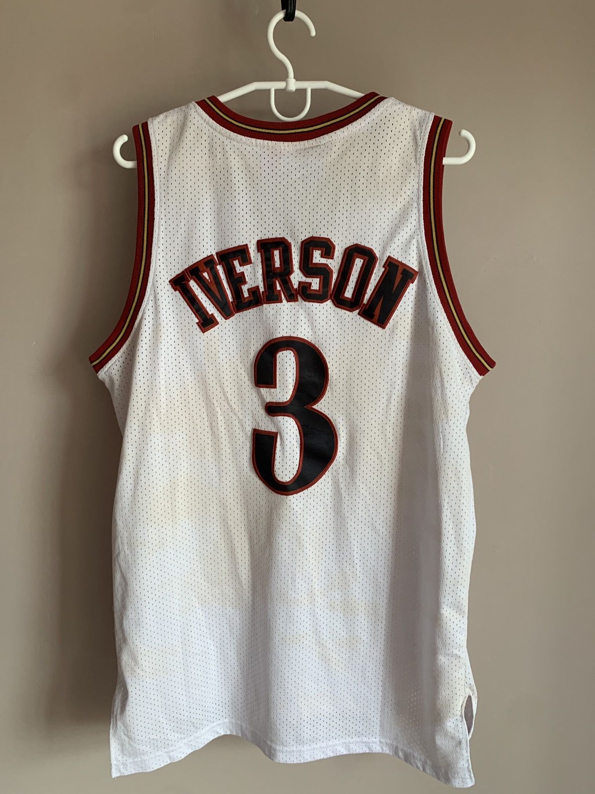 NBA Philadelphia Sixers Basketball Shirt NBA 76ers Iverson #3 Size US S / EU 44-46 / 1 - 2 Thumbnail