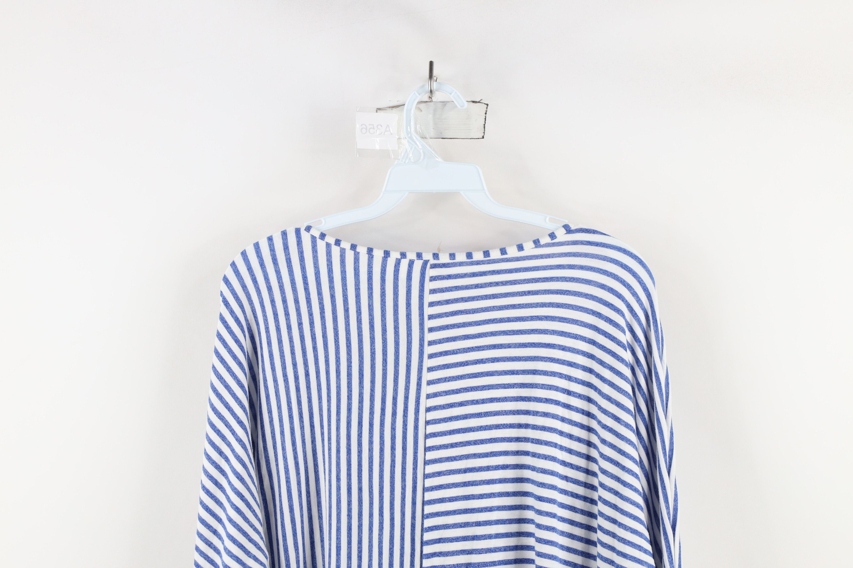Vintage Vintage Lagenlook Dolman Sleeve Striped Knit T-Shirt Size M / US 6-8 / IT 42-44 - 8 Thumbnail