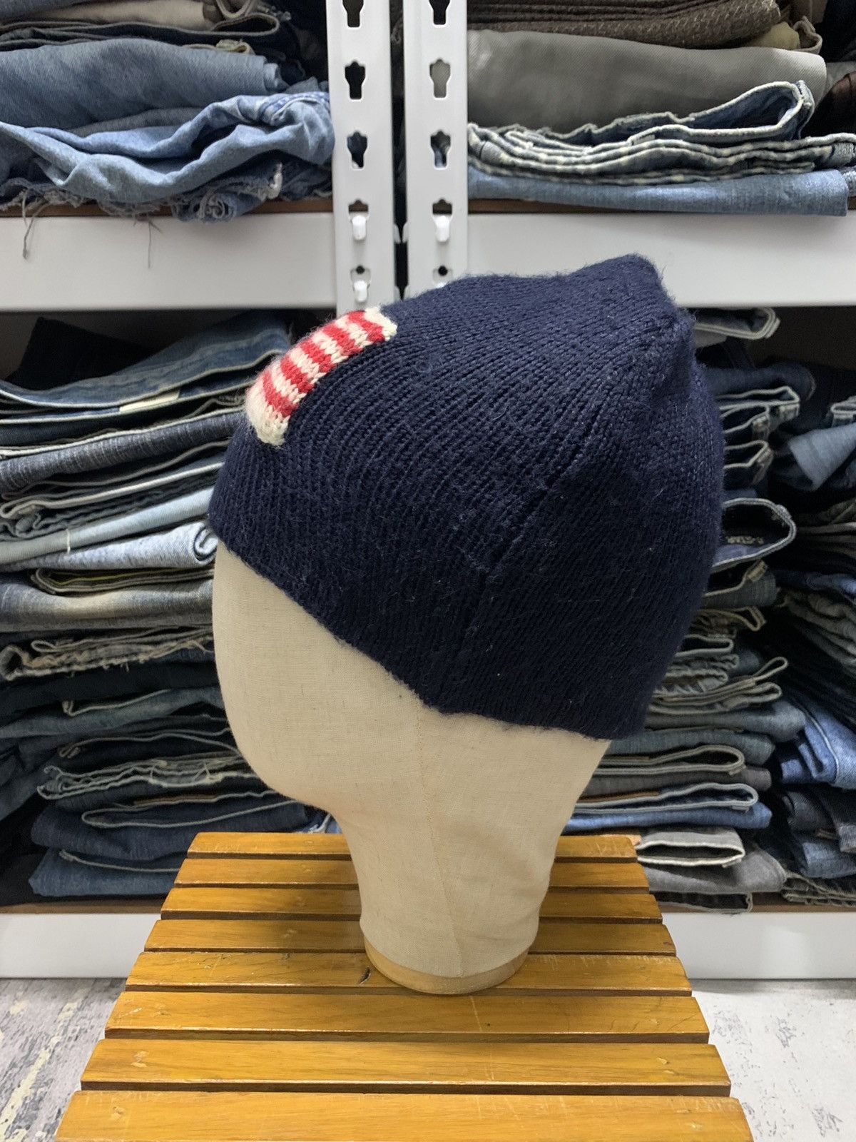Polo Ralph Lauren Vintage Polo Ralph Lauren Flag Beanie Size ONE SIZE - 4 Thumbnail