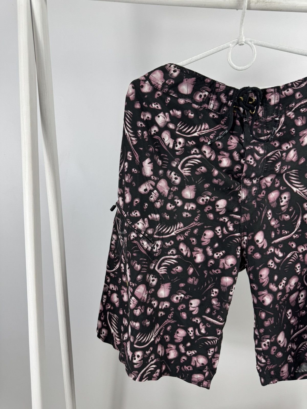Other Vintage Skull Shorts Size US 32 / EU 48 - 3 Thumbnail